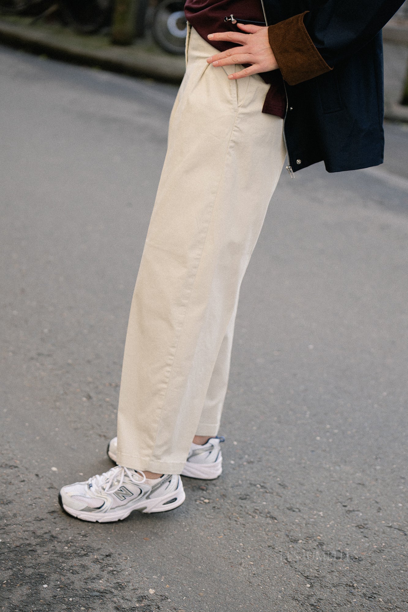 SLFBarrel Mille HW pant noos moonstruck