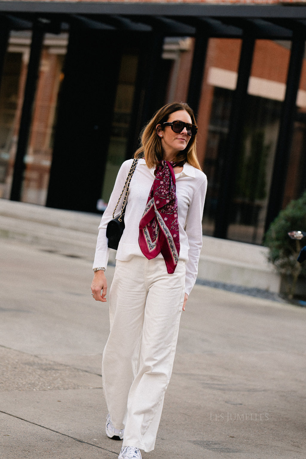 Gardenparty taby sia scarf vivacious pink