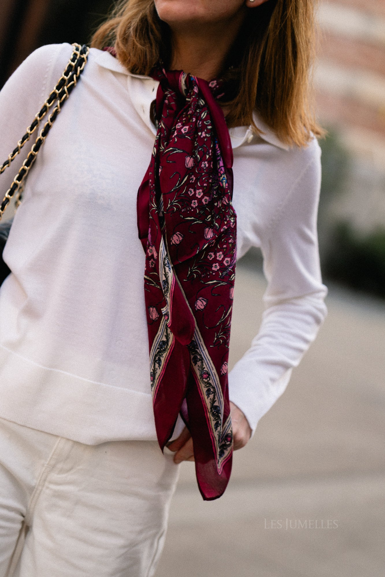 Gardenparty taby sia scarf vivacious pink