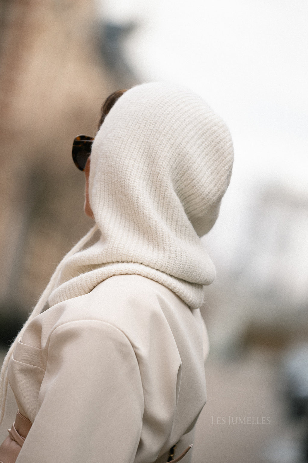 Marie balaclava ecru