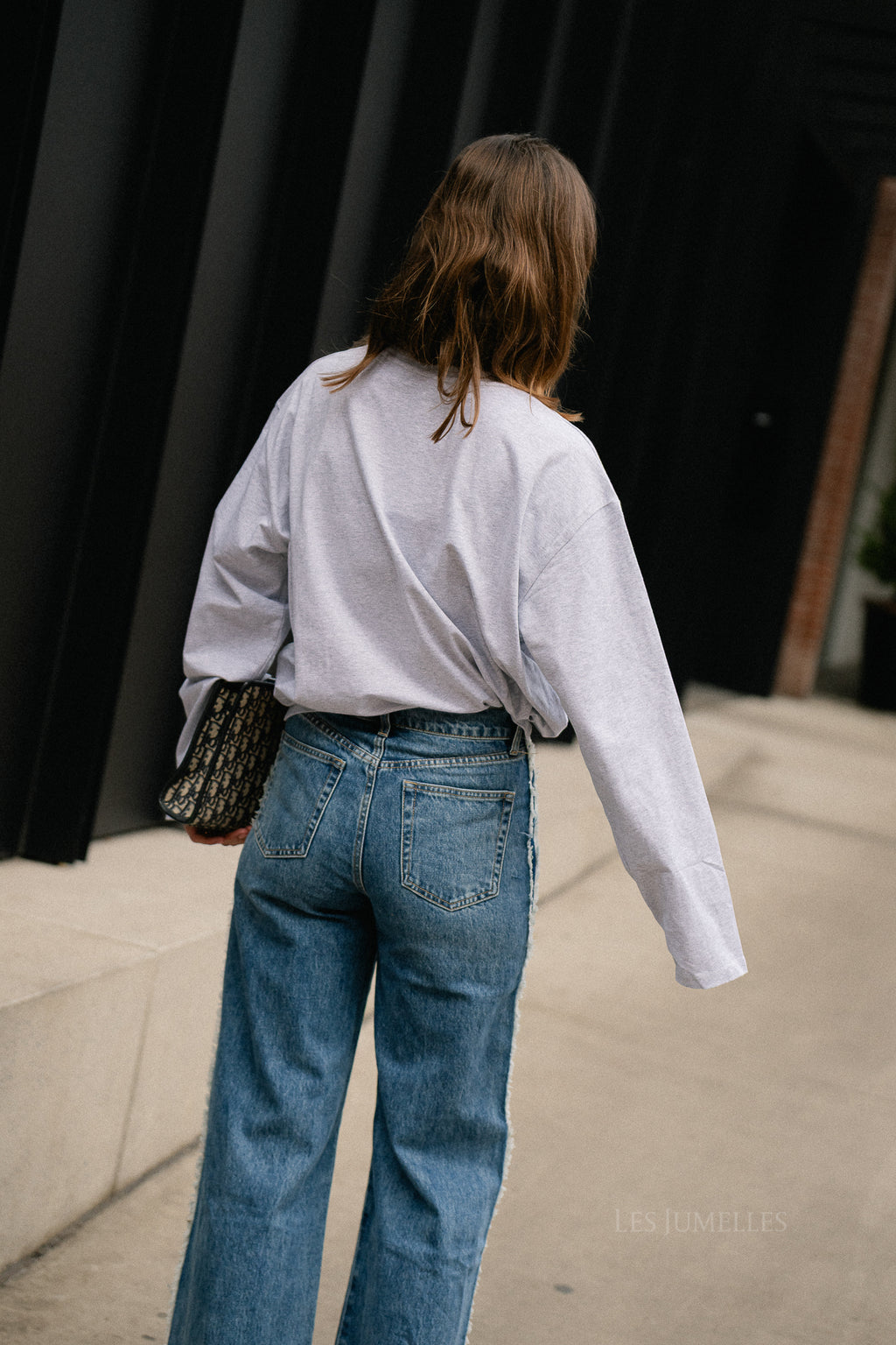 Gloria longsleeve light grey