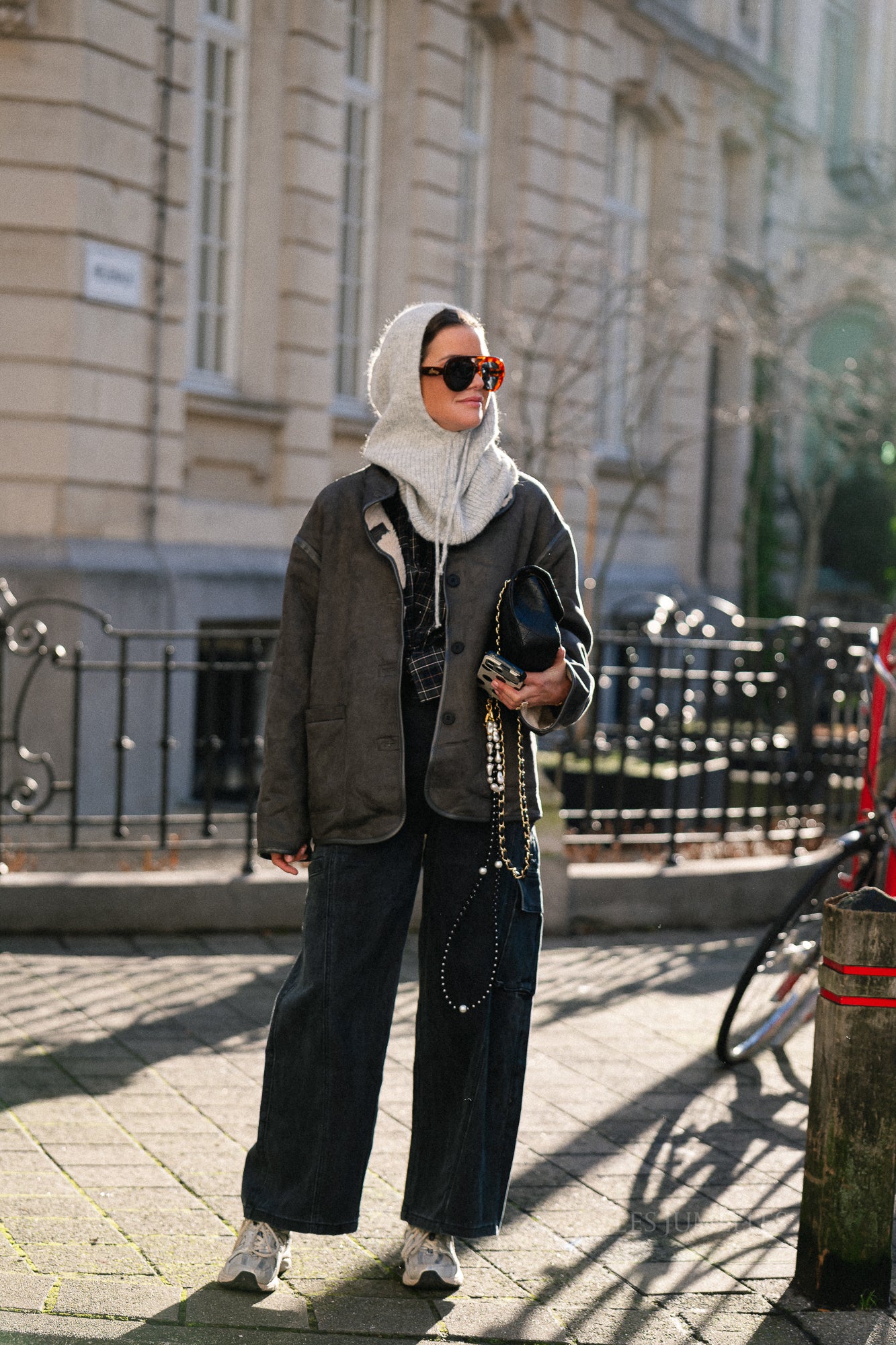 Tori reversible jas antraciet