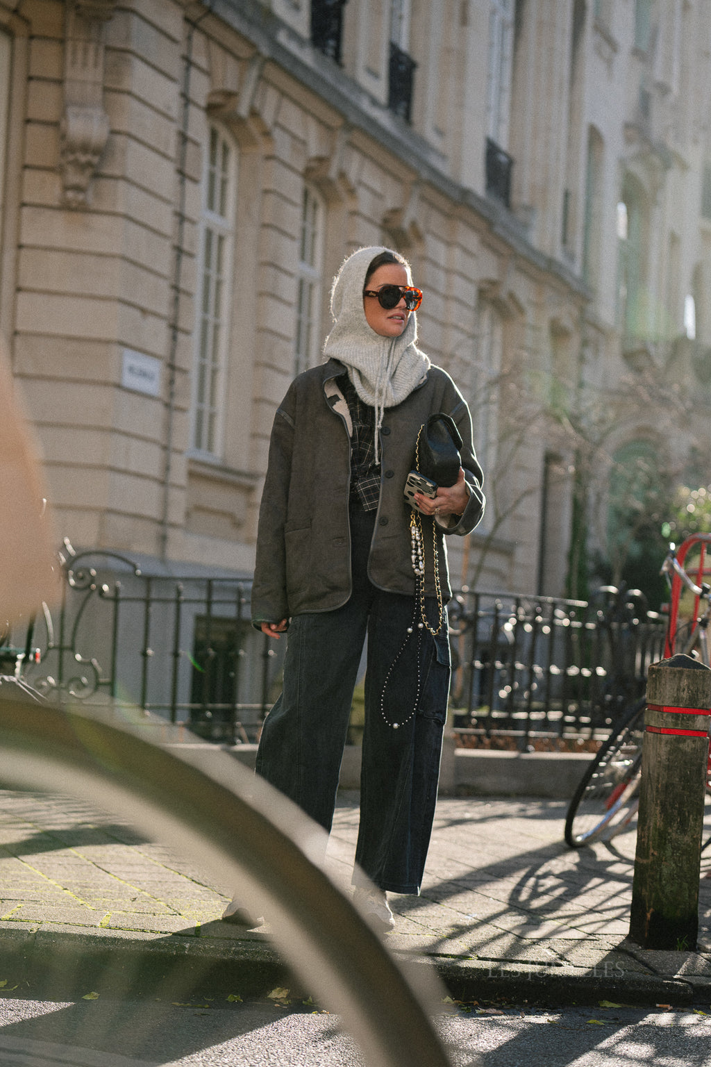 Tori reversible jas antraciet