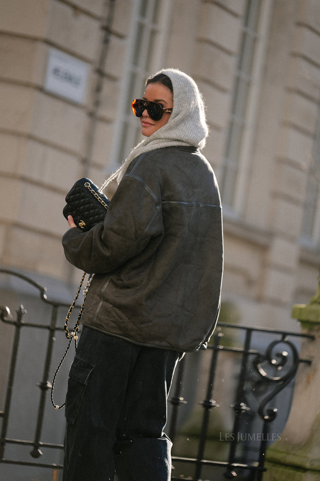 Tori reversible jas antraciet