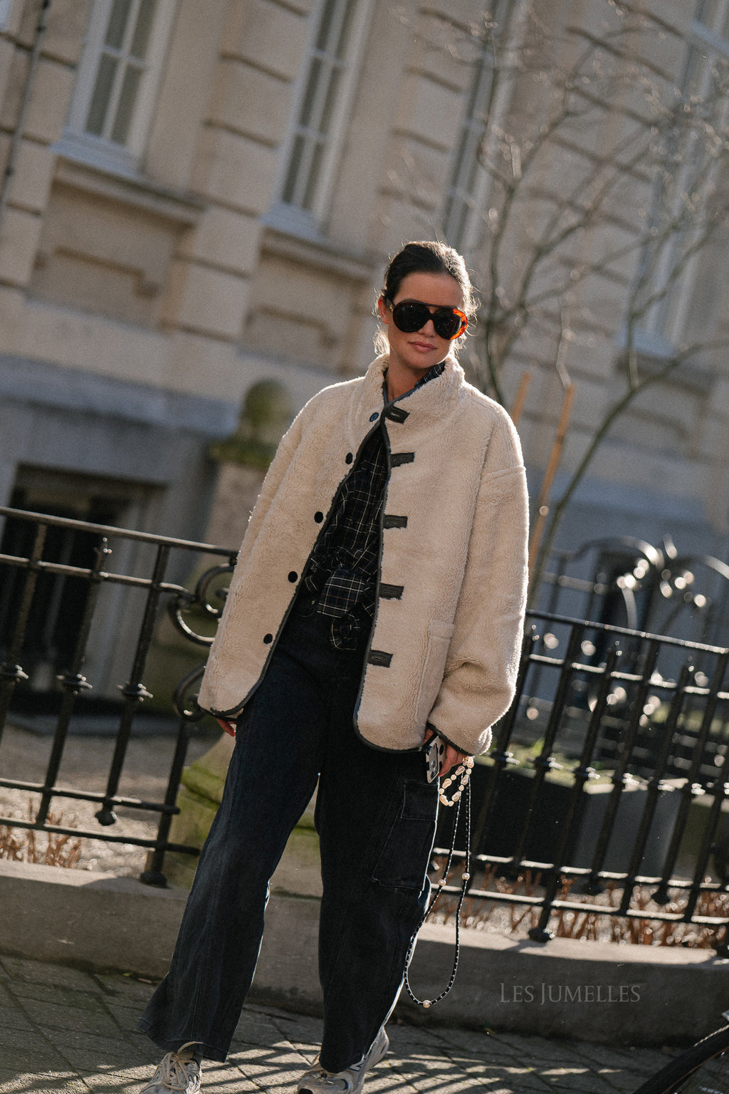 Tori reversible jas antraciet