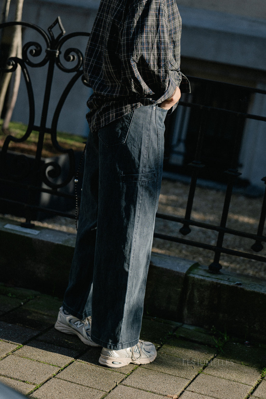 Alice cargo jeans washed night sky