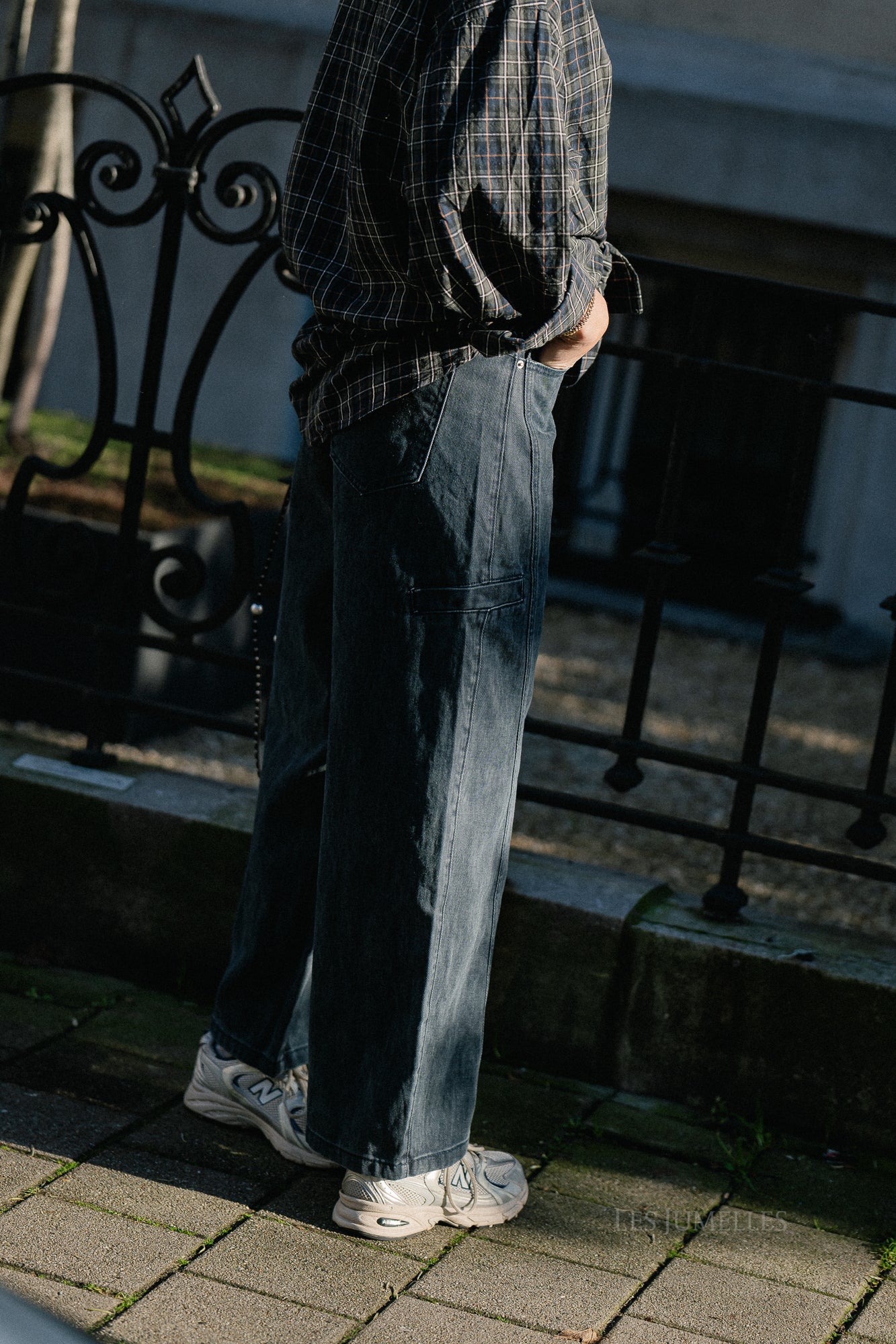 Alice cargo jeans washed night sky