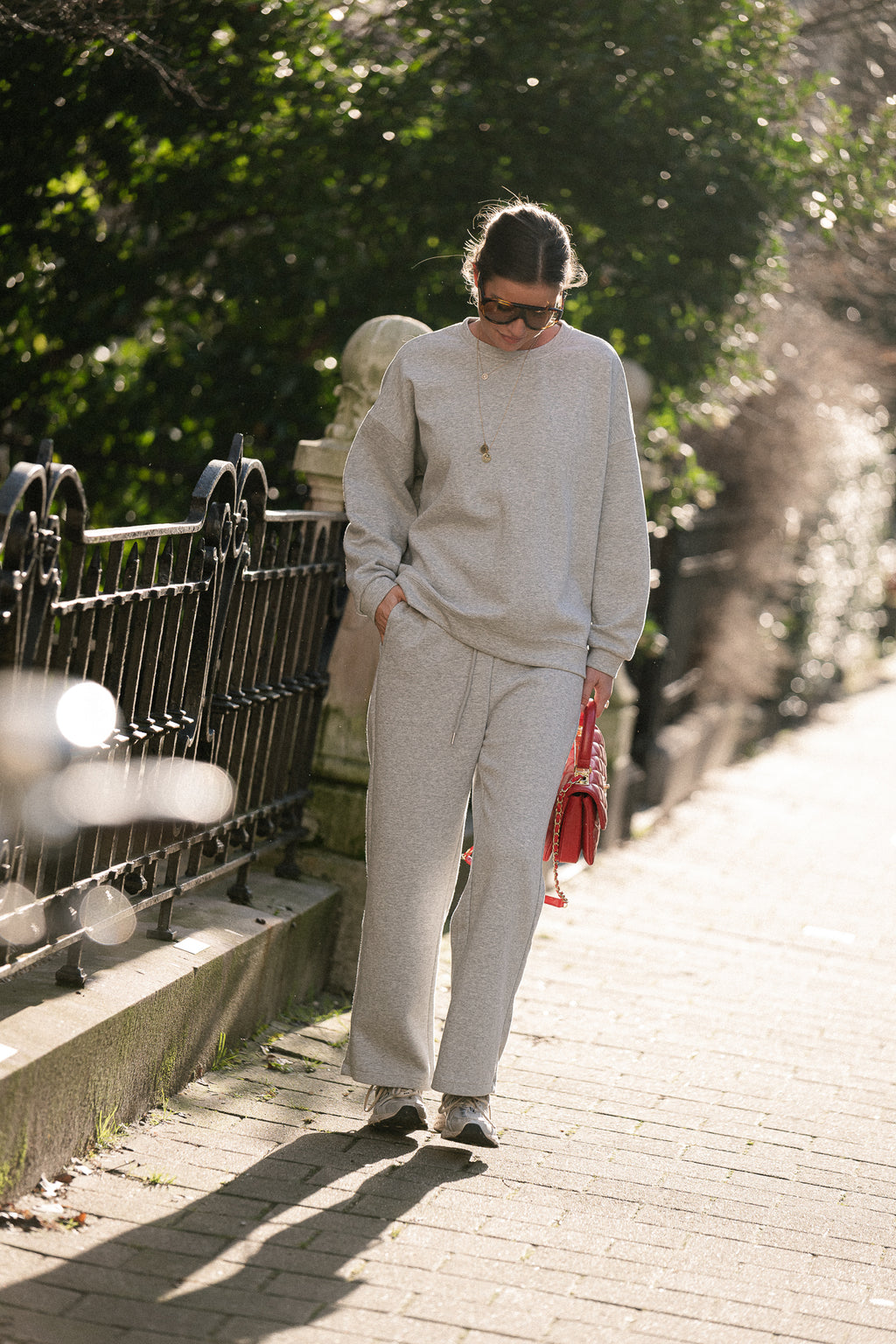 Pull Anaïs gris chiné