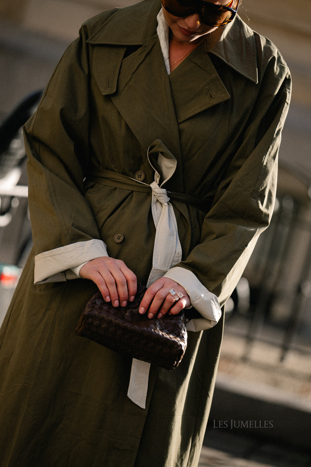 Lily trenchcoat kaki
