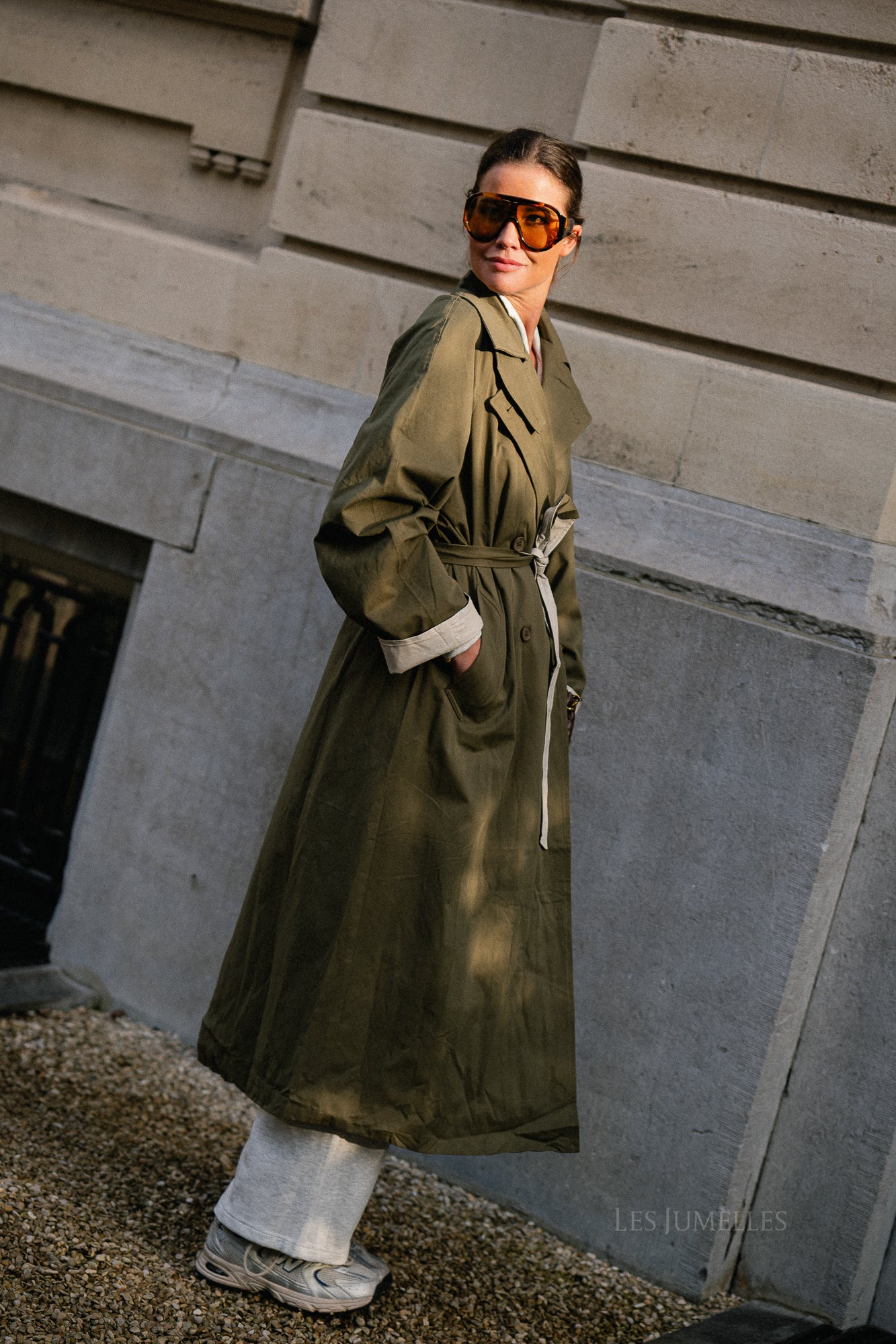 Lily trenchcoat kaki