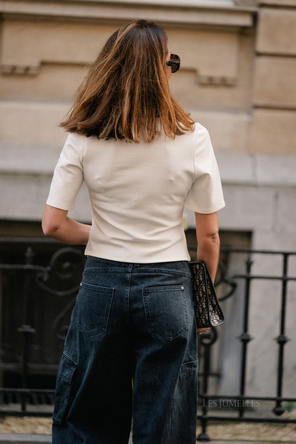 YASPina 2/4 tee star white