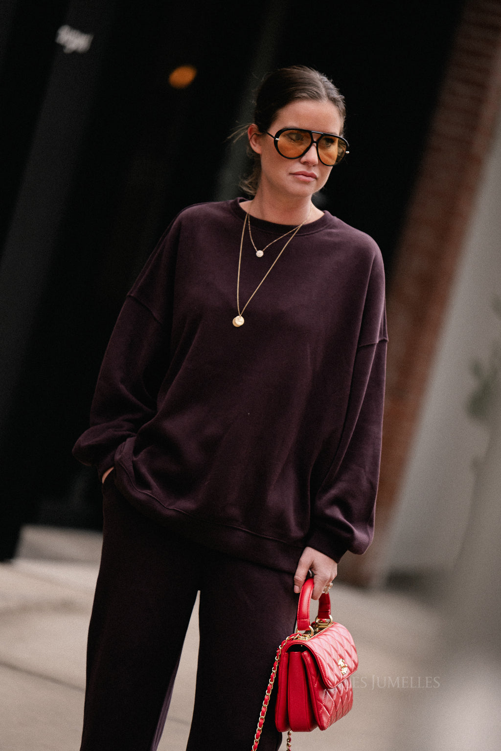 Colette sweatpants winetasting