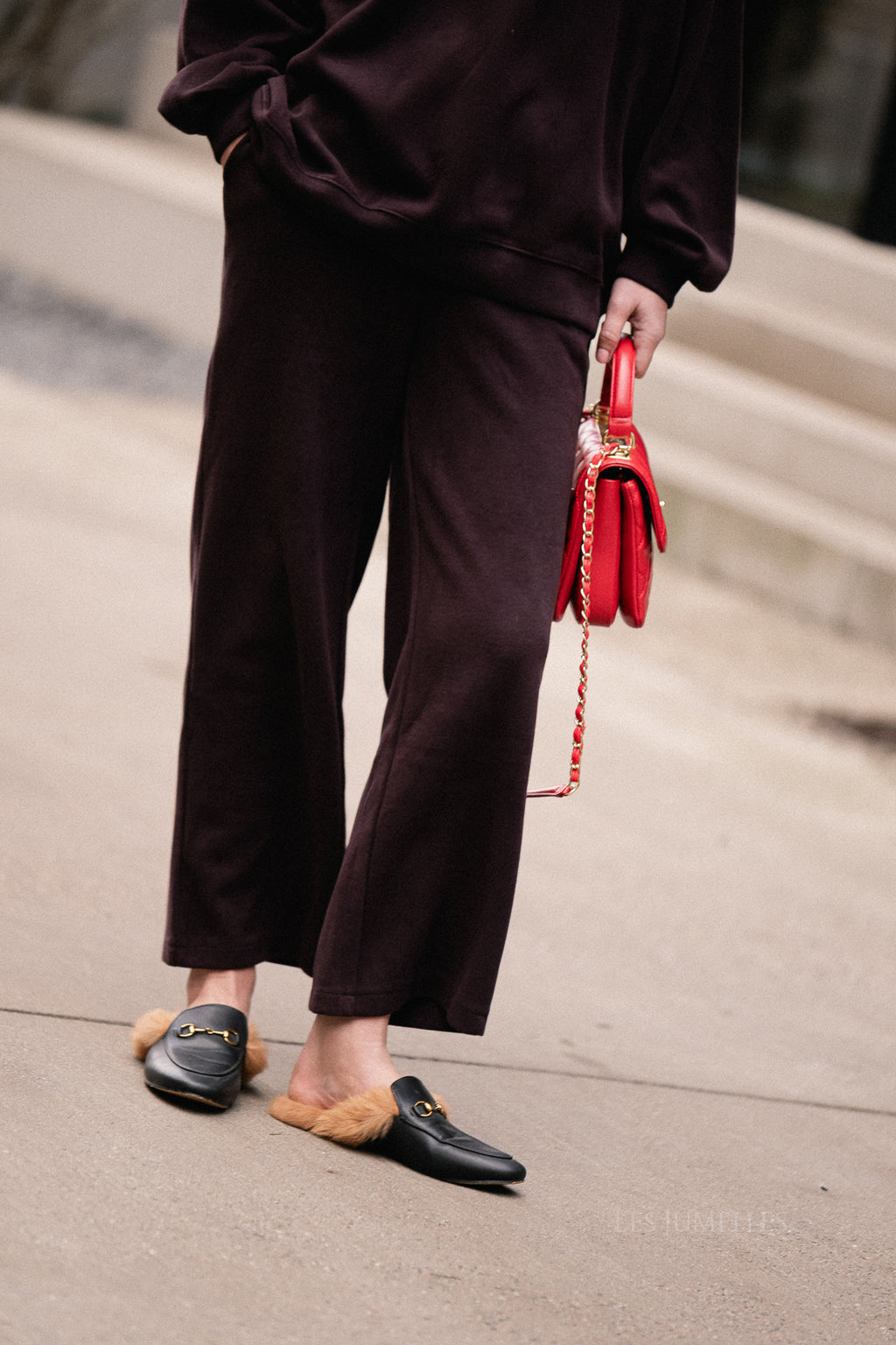 Colette sweatpants winetasting