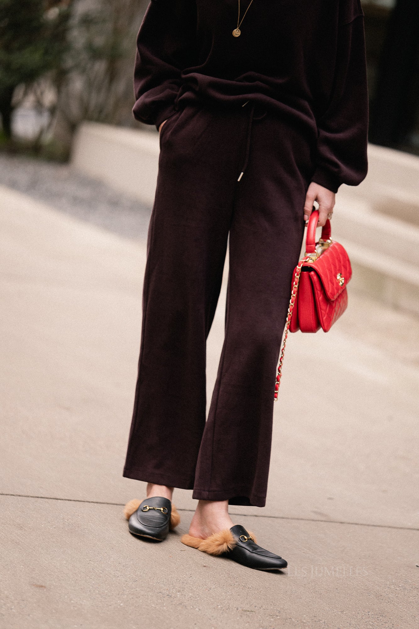 Colette sweatpants winetasting