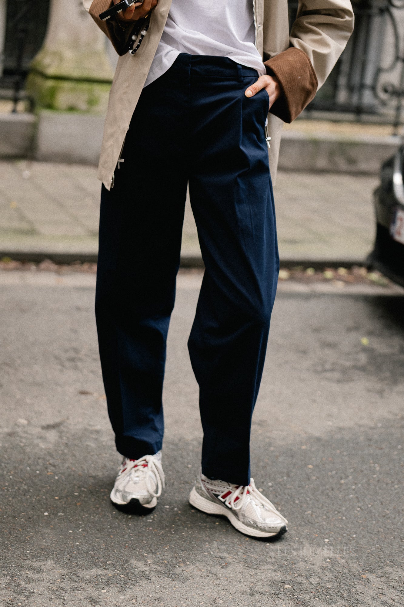 SLFBarrel Mille HW pant noos dark sapphire