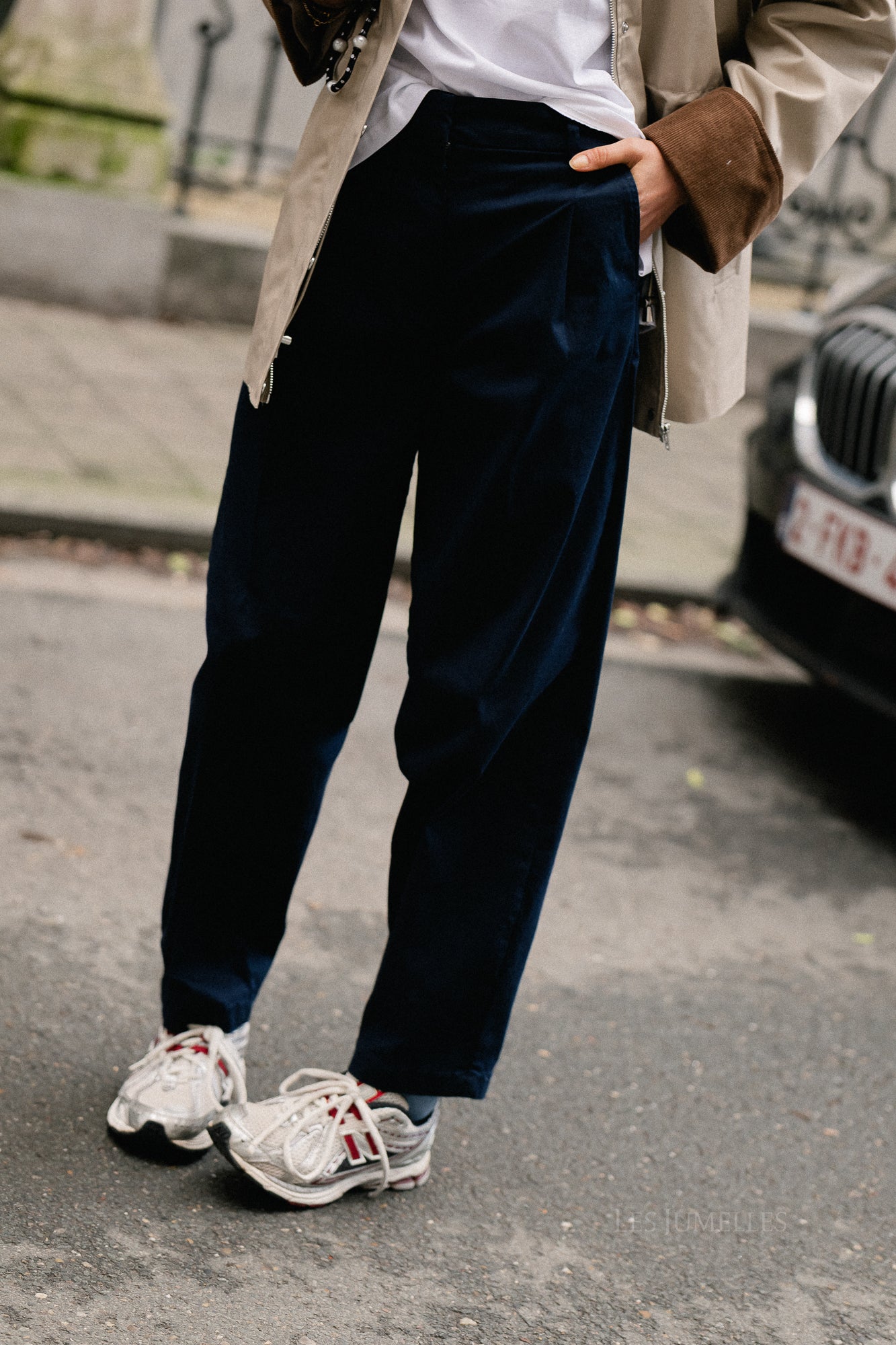 SLFBarrel Mille HW pant noos dark sapphire