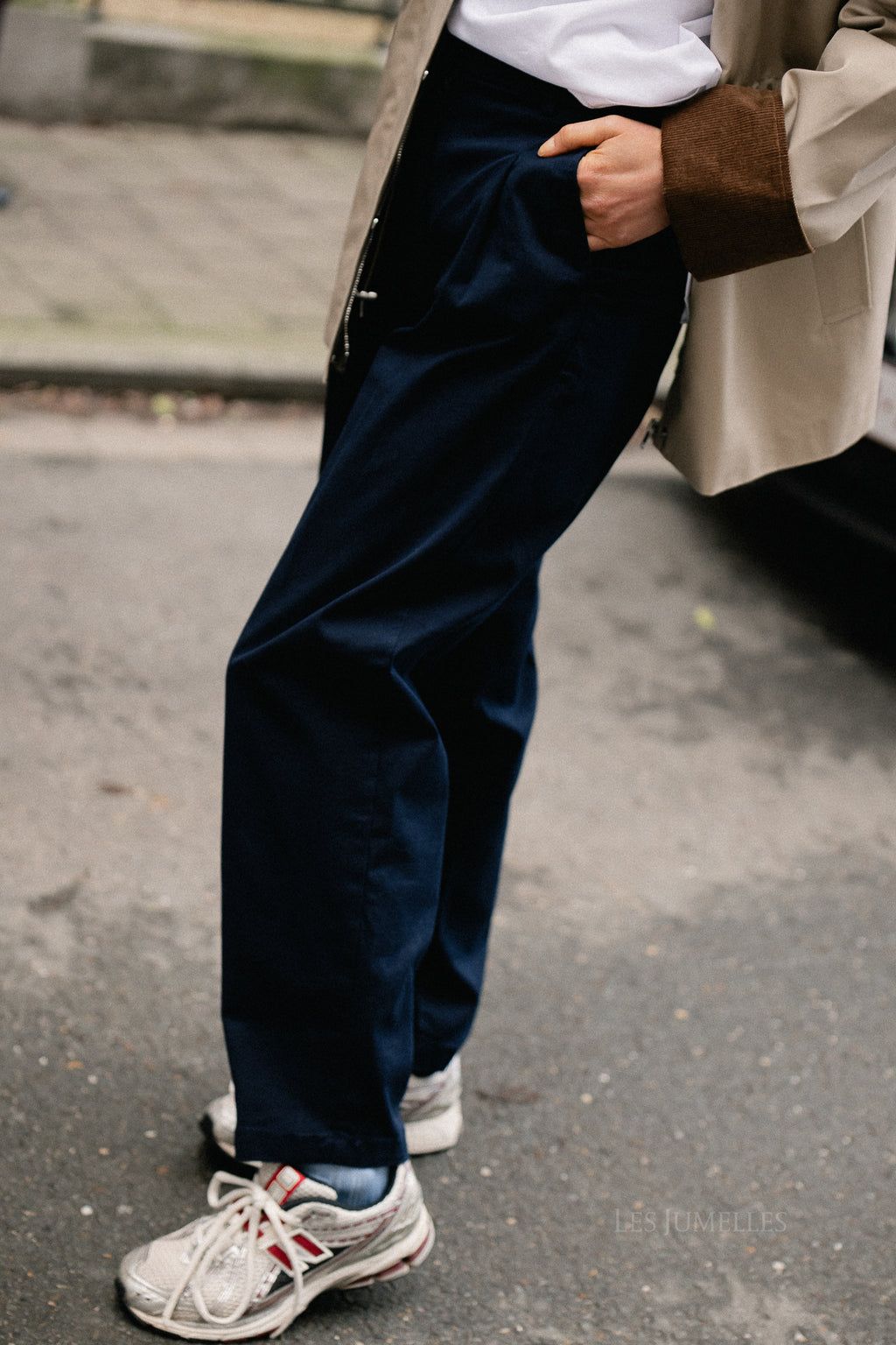 SLFBarrel Mille HW pant noos dark sapphire