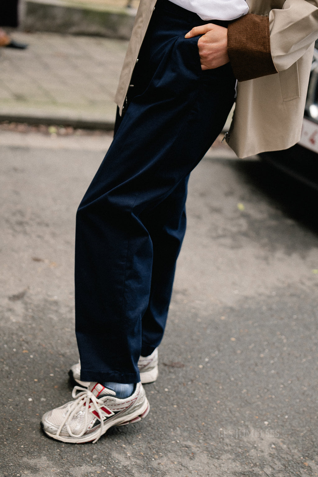 SLFBarrel Mille HW pant noos dark sapphire