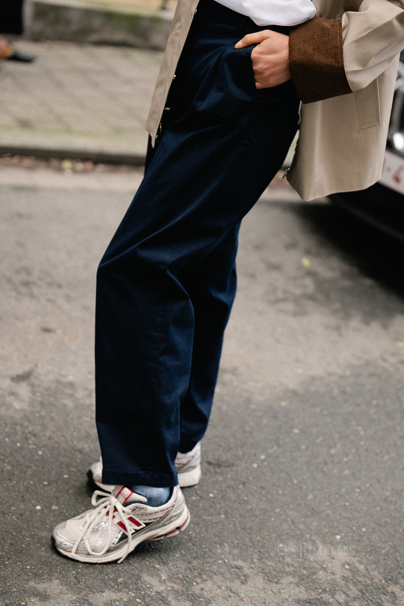 SLFBarrel Mille HW pant noos dark sapphire