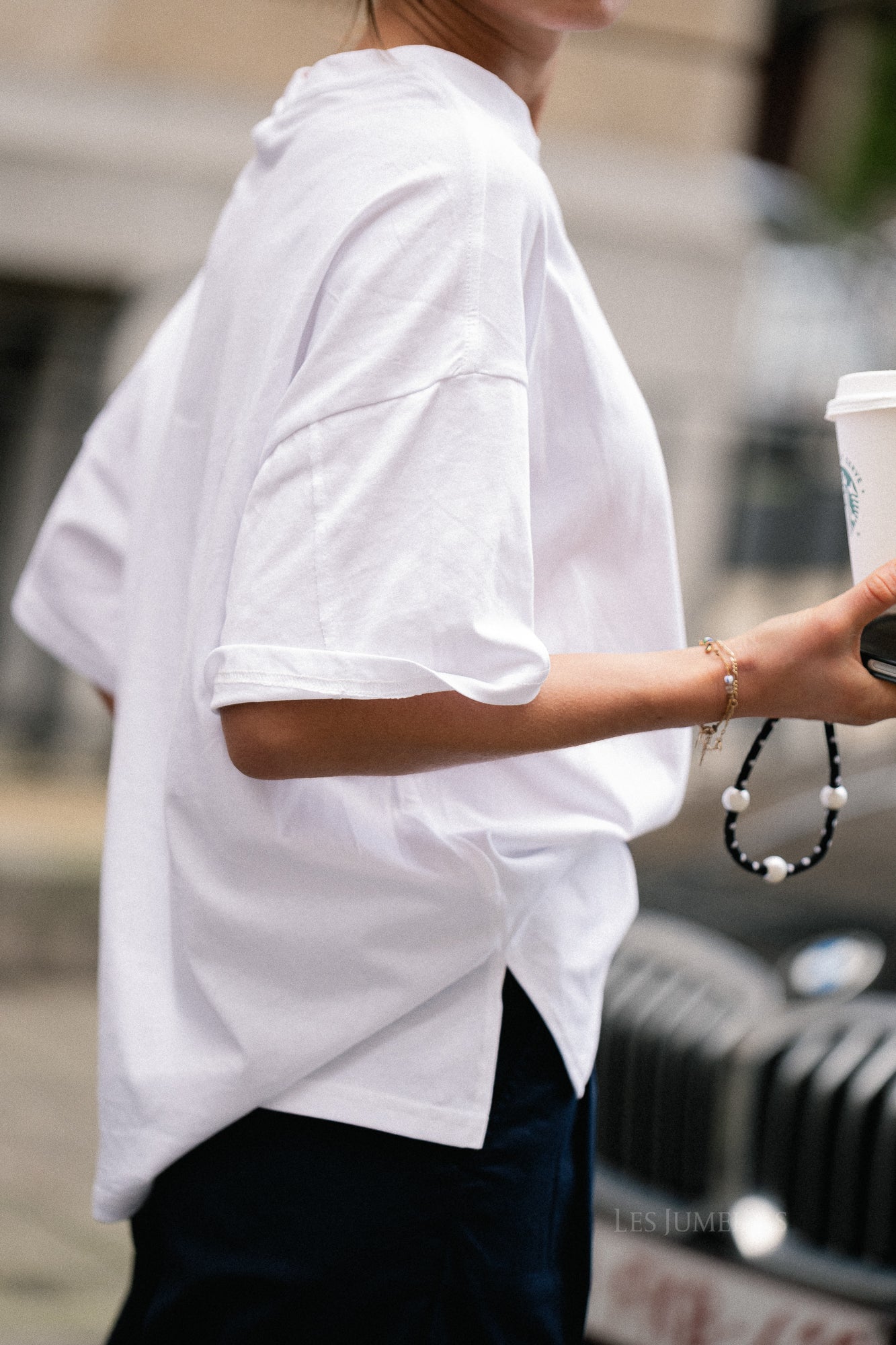 Annabelle oversized T-shirt white