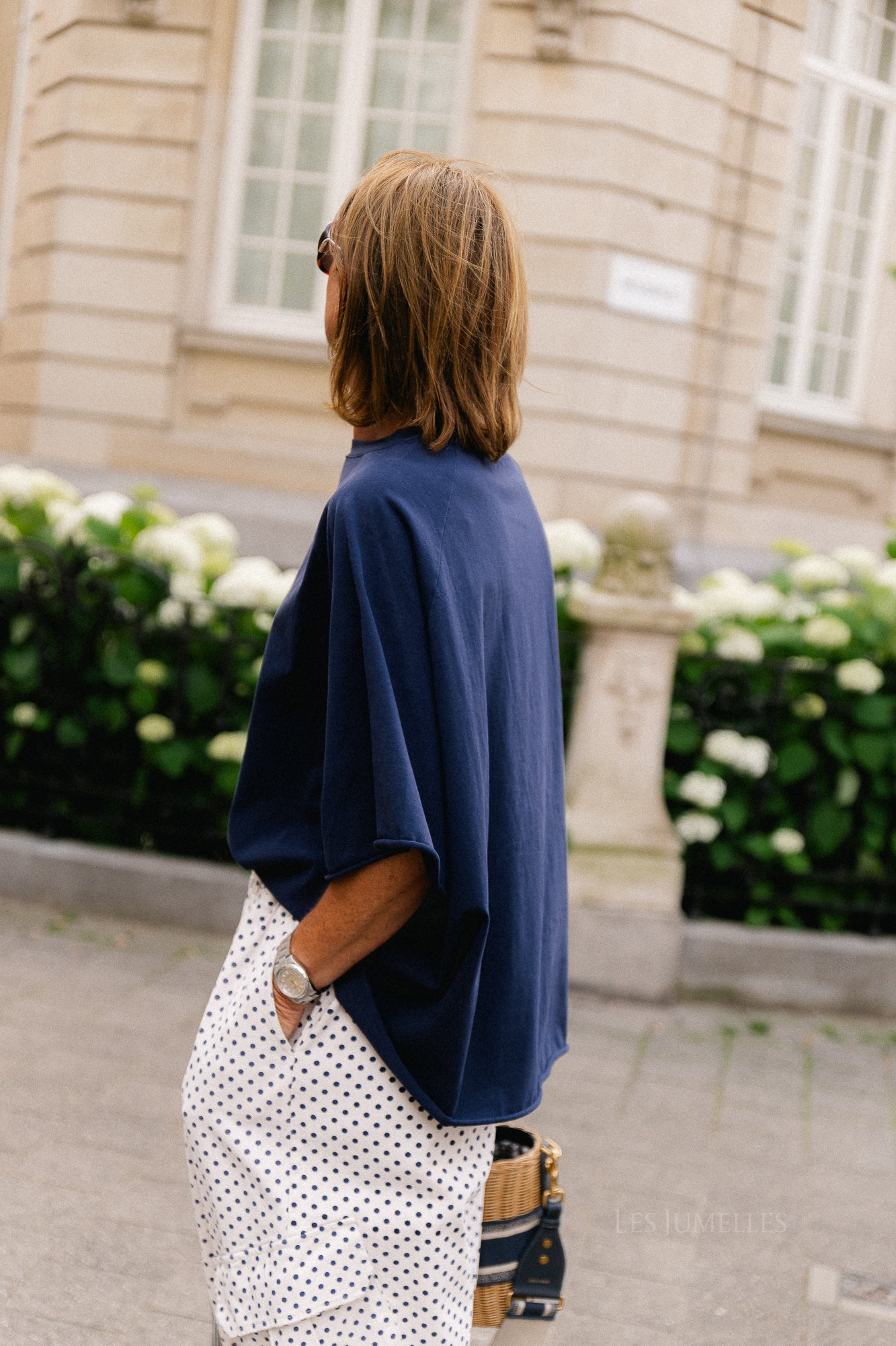 Jeanne T-shirt navy
