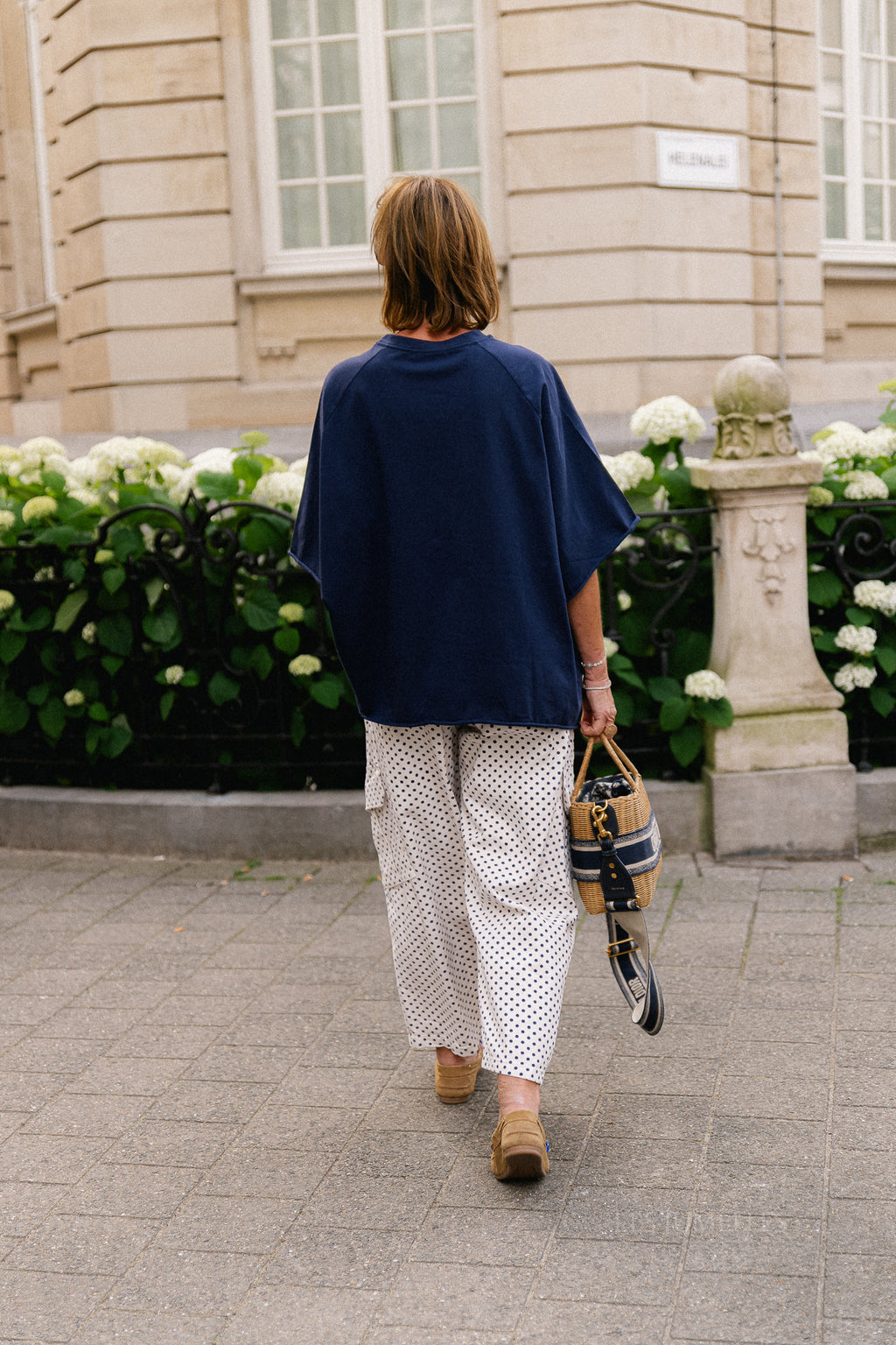Jeanne T-shirt navy