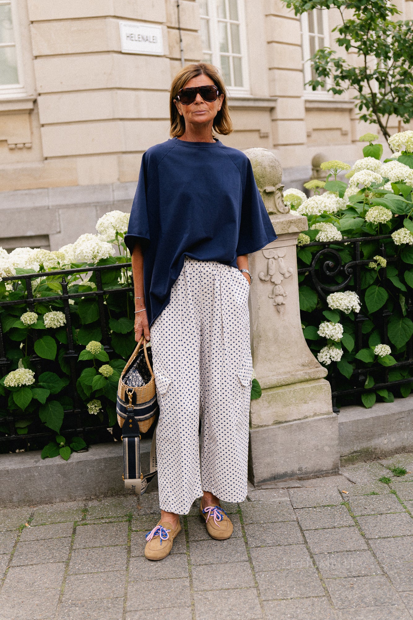 Jeanne T-shirt navy