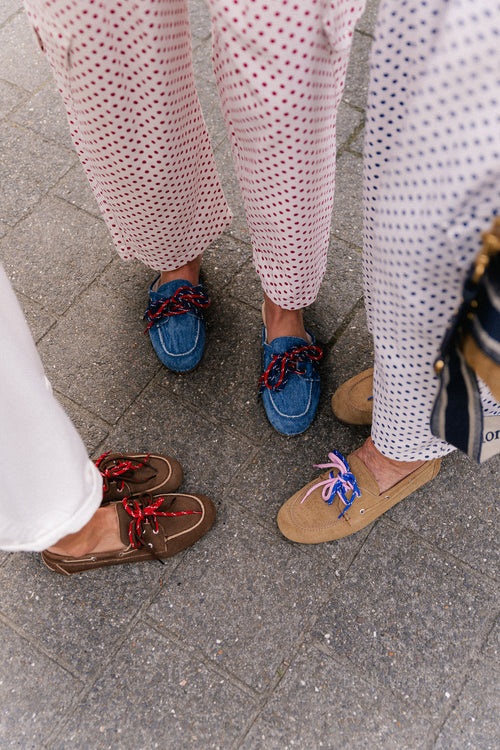 PAYasma loafers denim lace