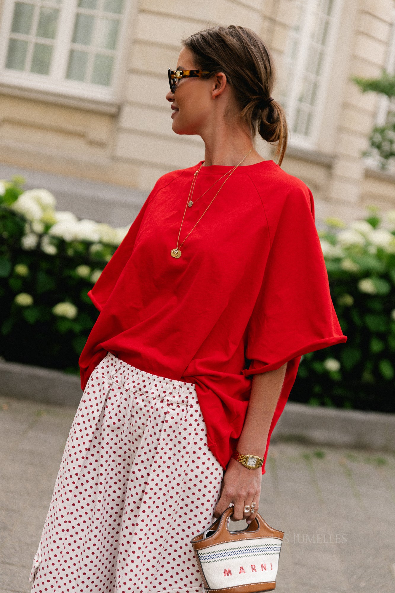 Jeanne T-shirt red
