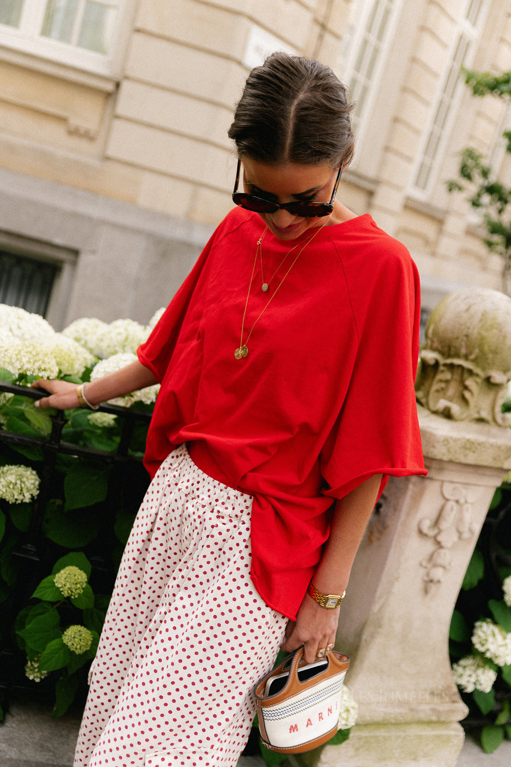 Jeanne T-shirt red