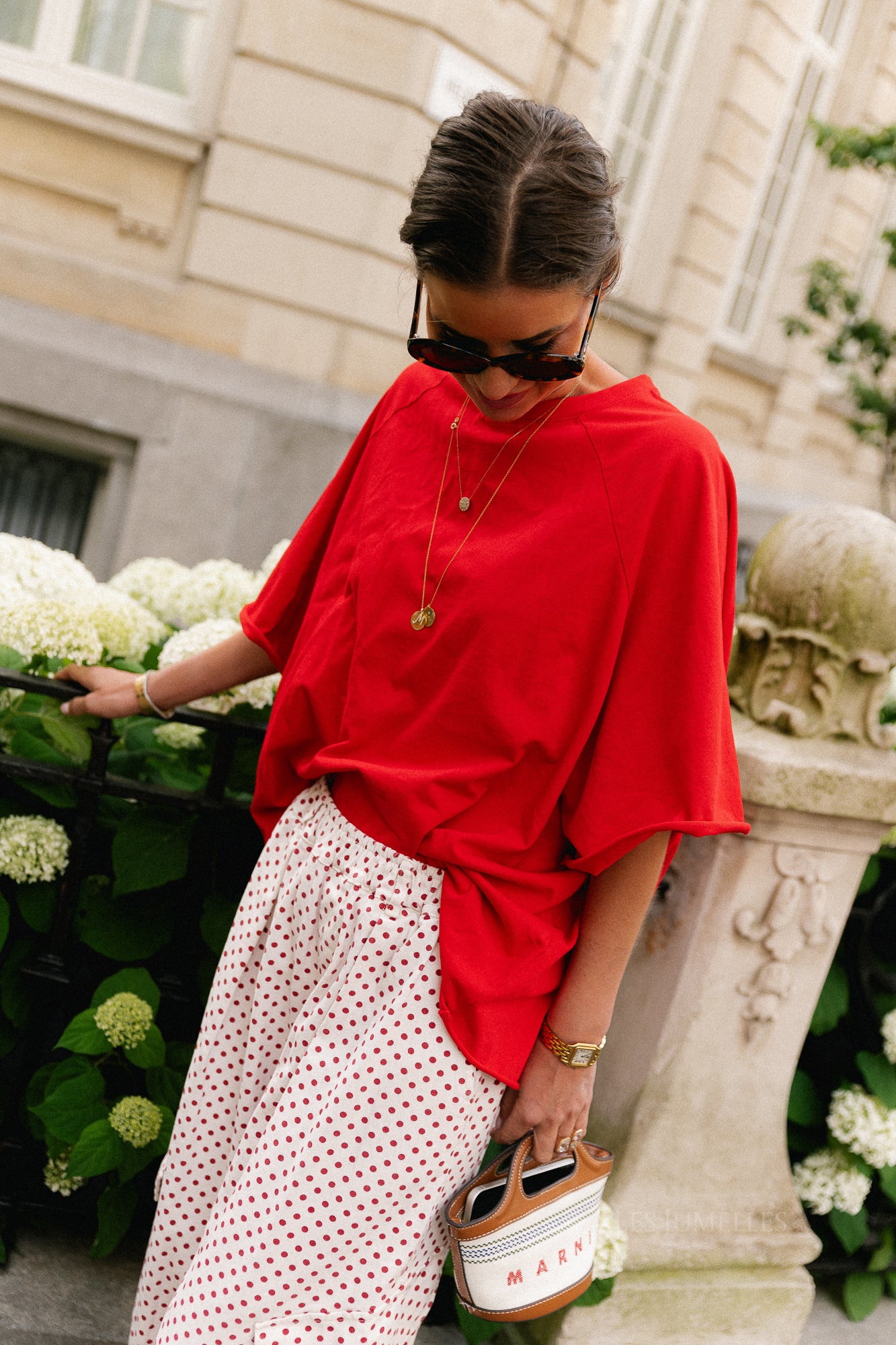 Jeanne T-shirt red