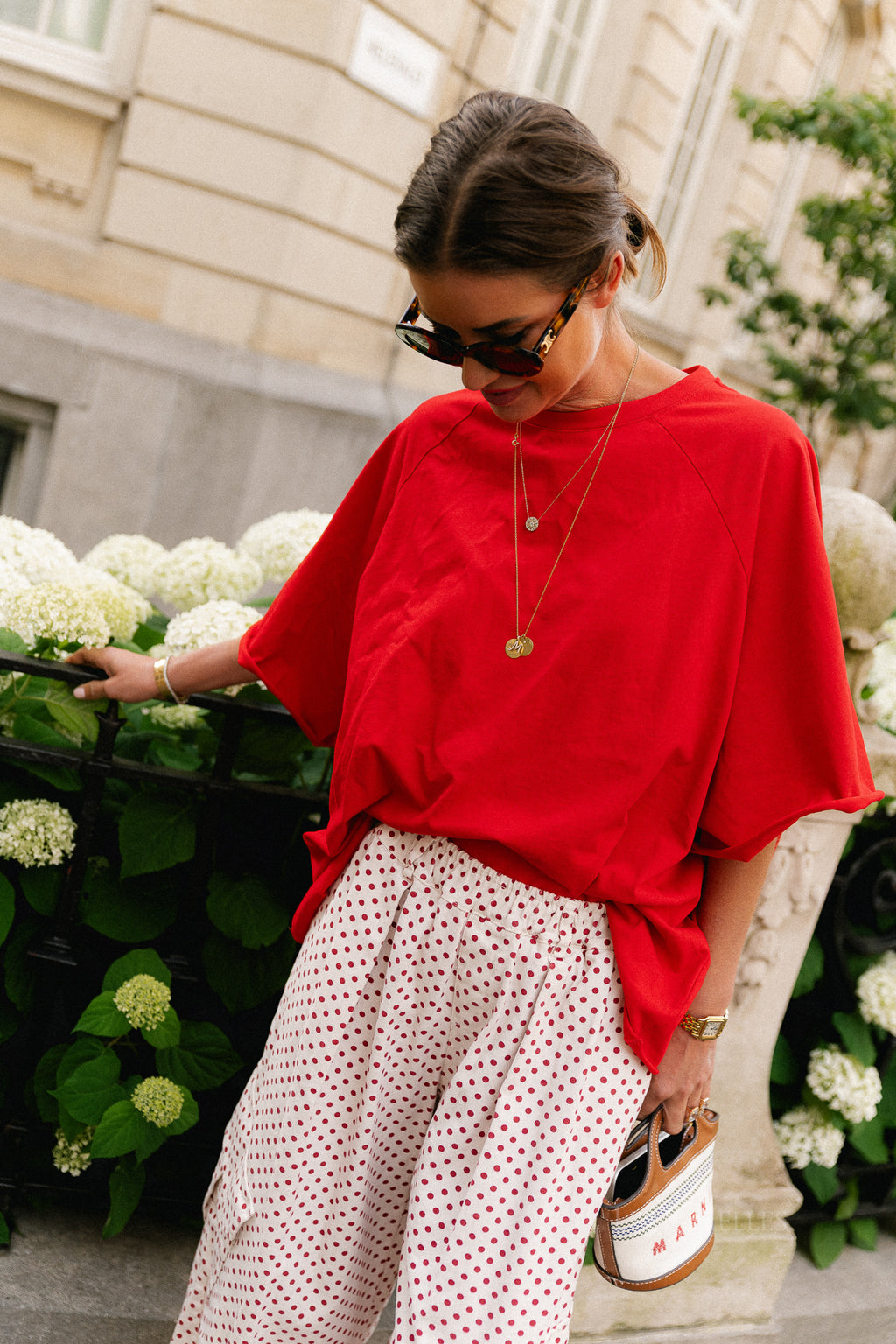 Jeanne T-shirt red