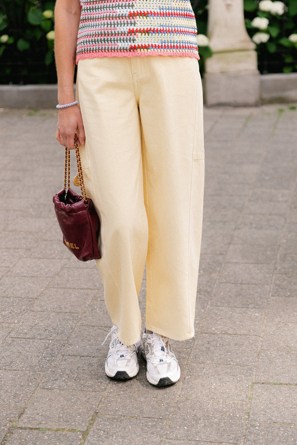 Laurie barrel fit jeans butter yellow