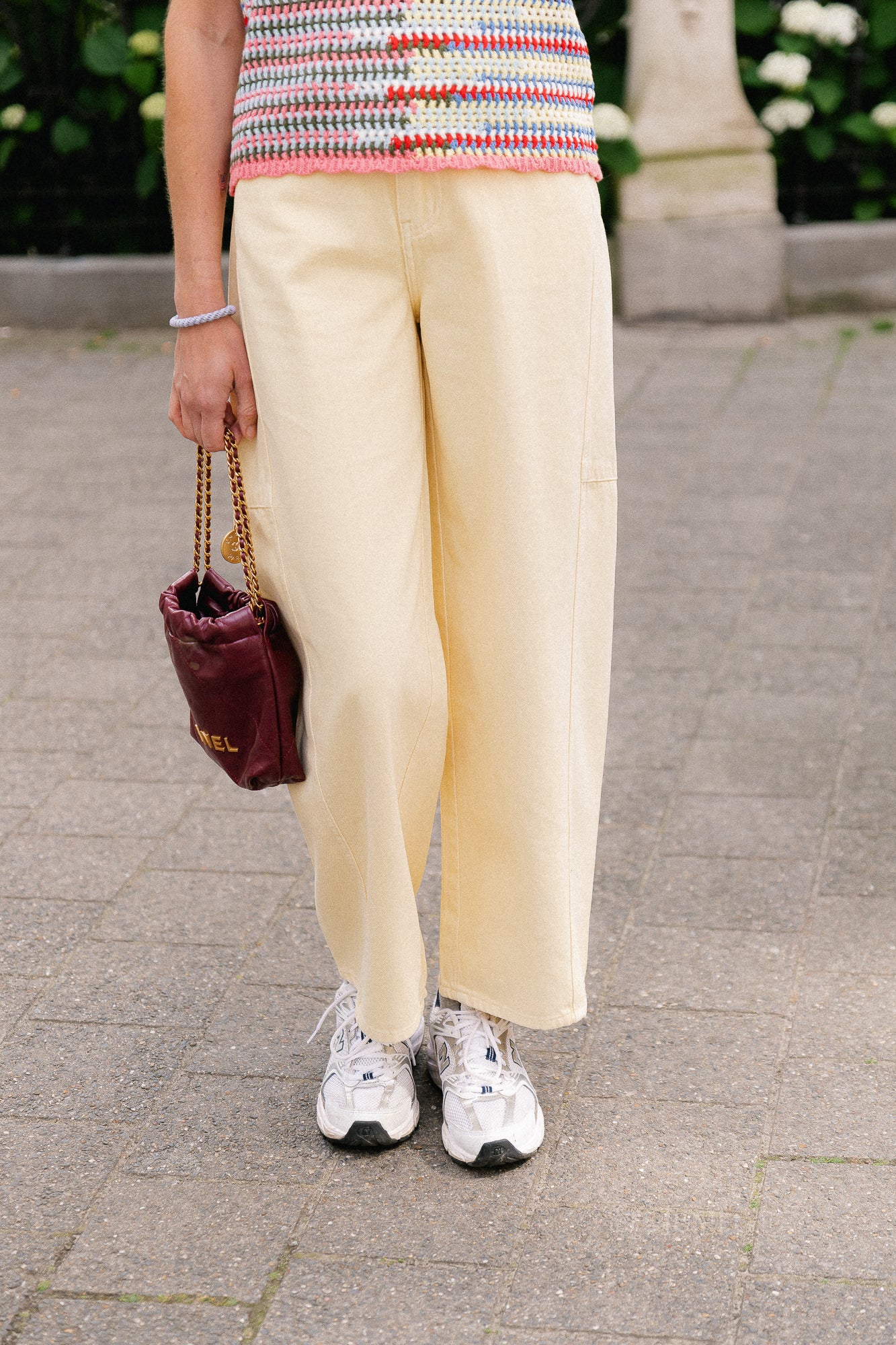 Laurie barrel fit jeans butter yellow