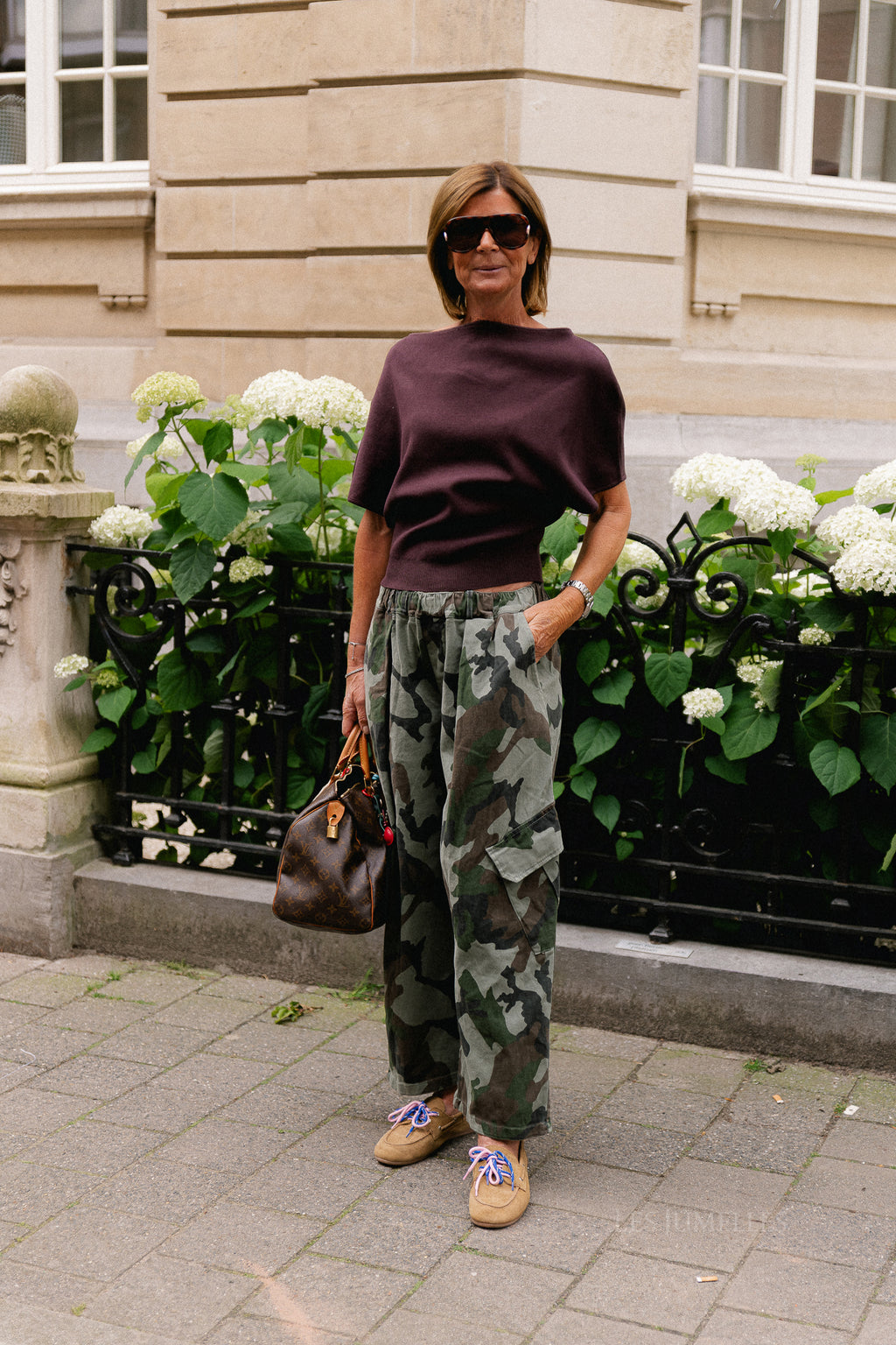Lucia top aubergine