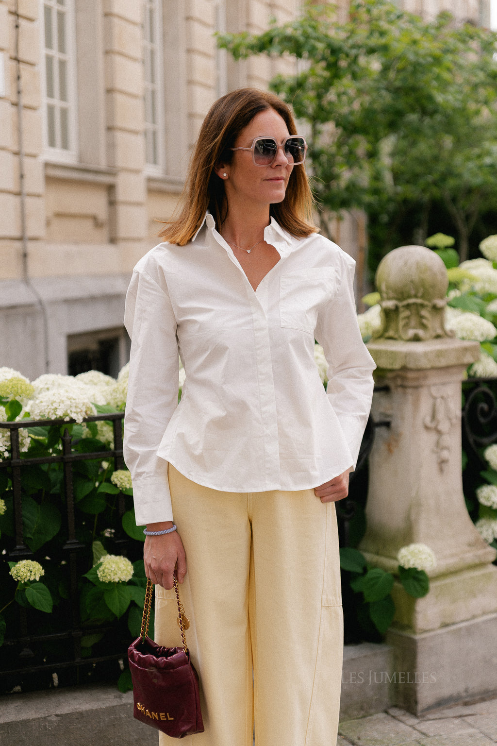 Loua blouse white