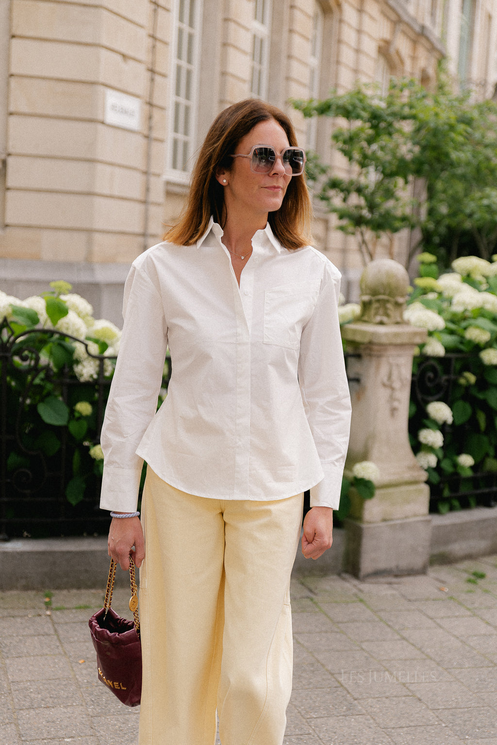 Loua blouse white