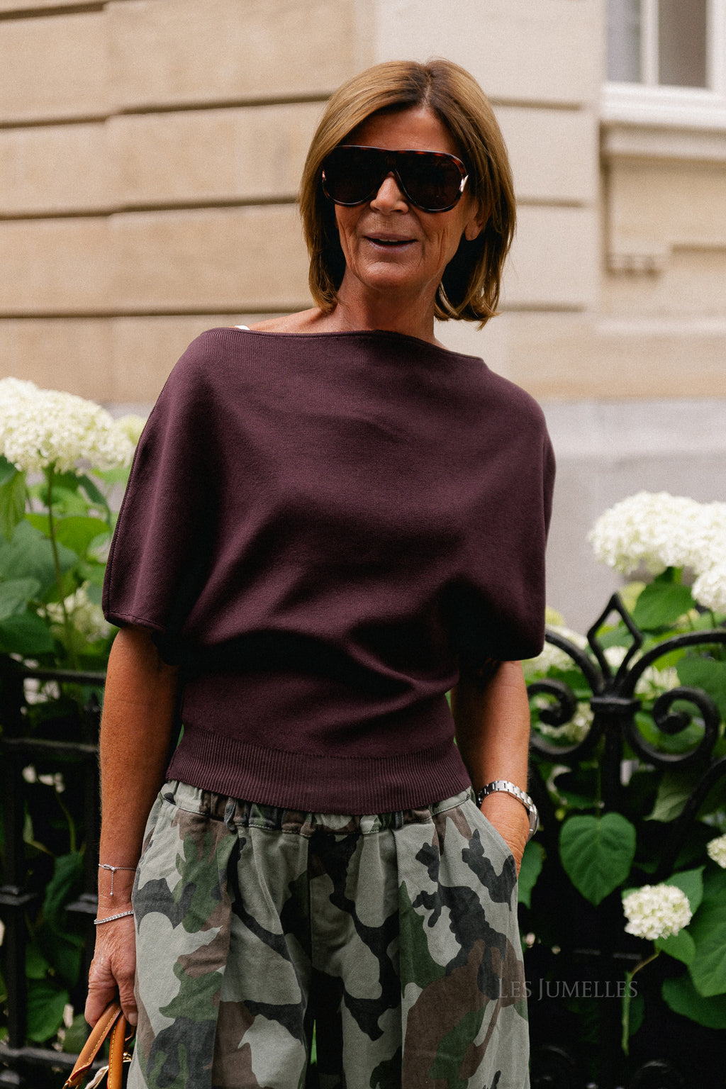 Lucia top aubergine