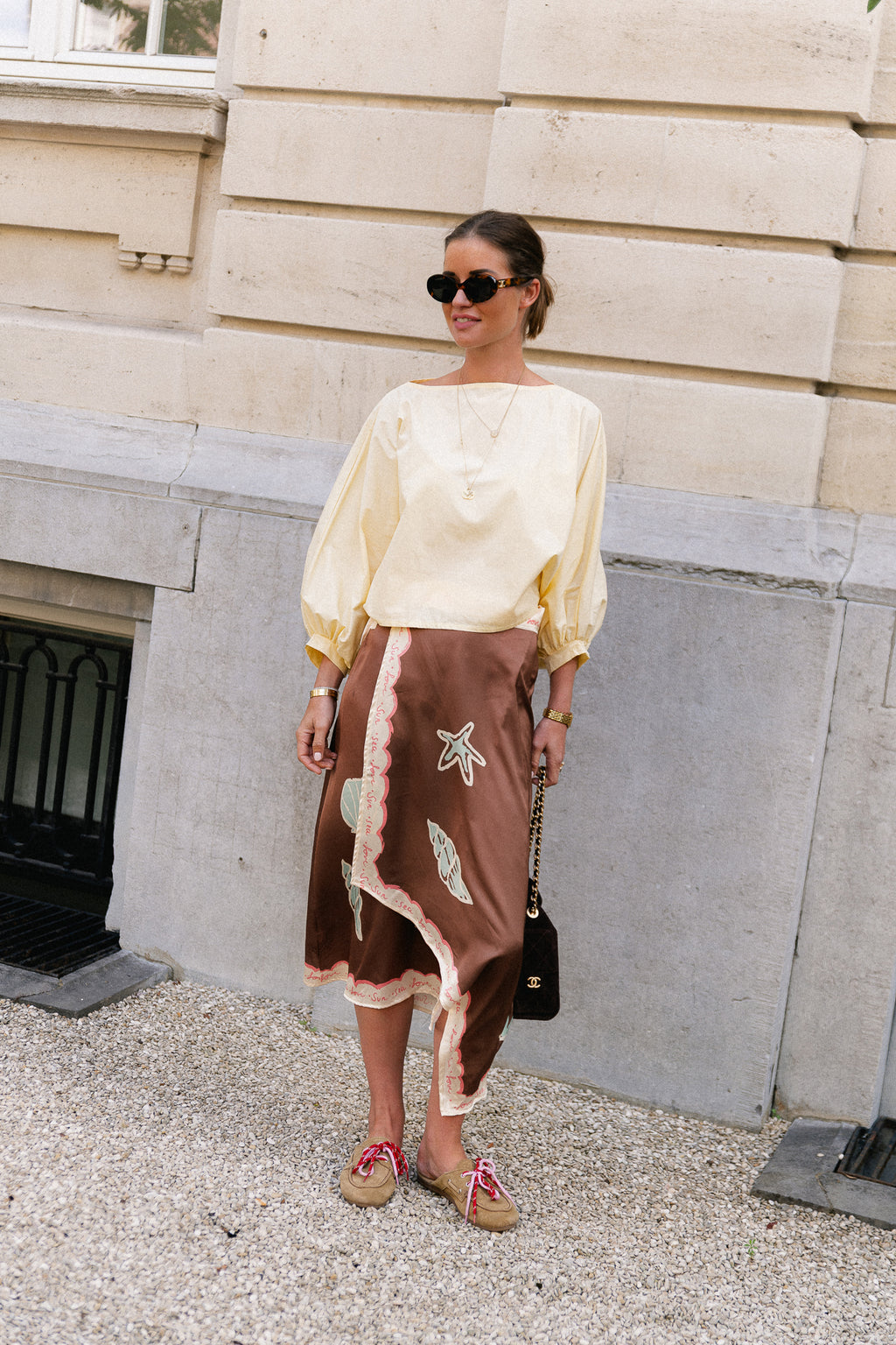 Capucine blouse pastel yellow