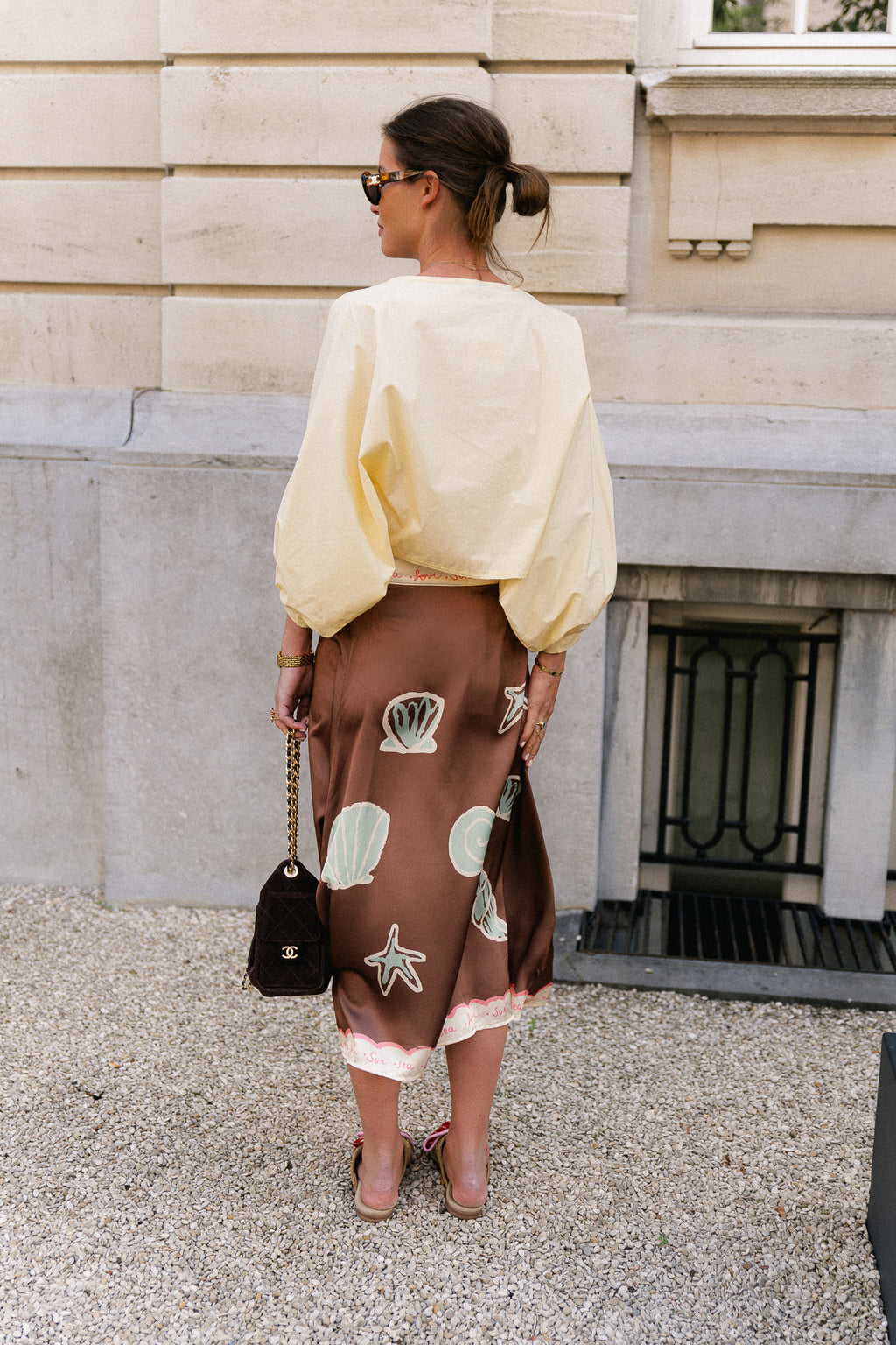 Capucine blouse pastel yellow