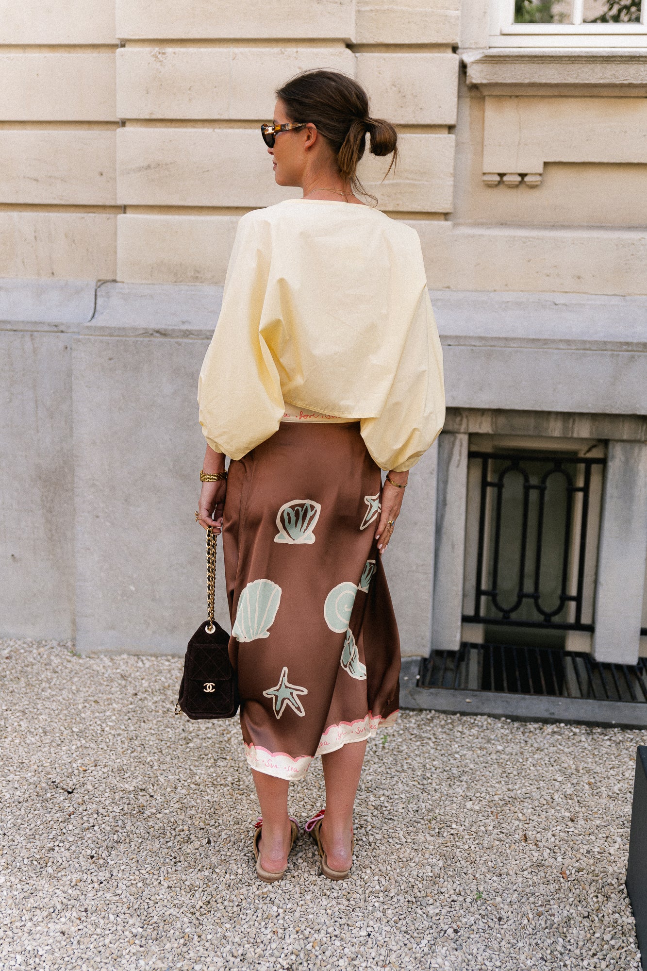 Capucine blouse pastel yellow