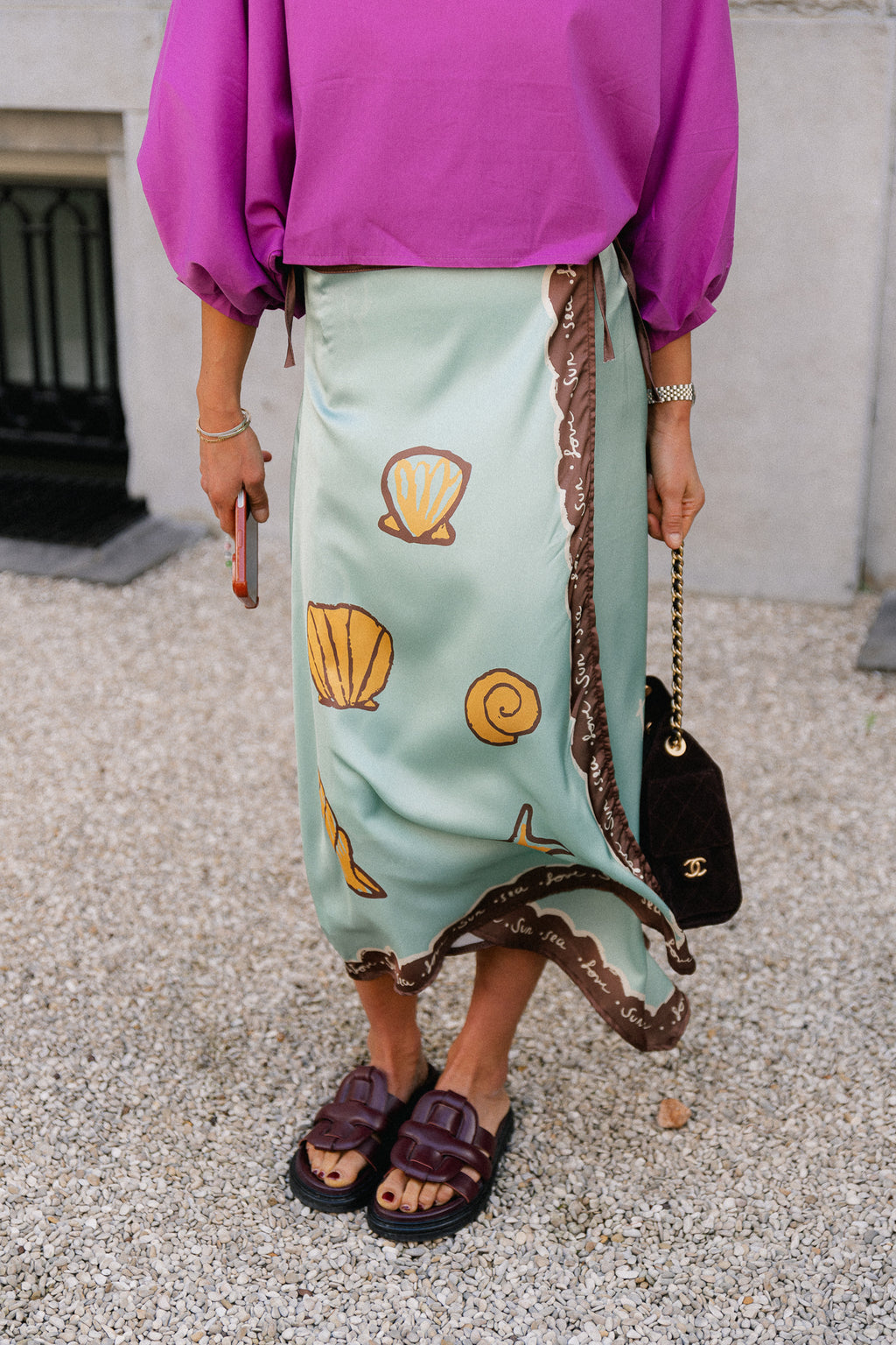 Sun - sea - love pareo skirt blue turquoise
