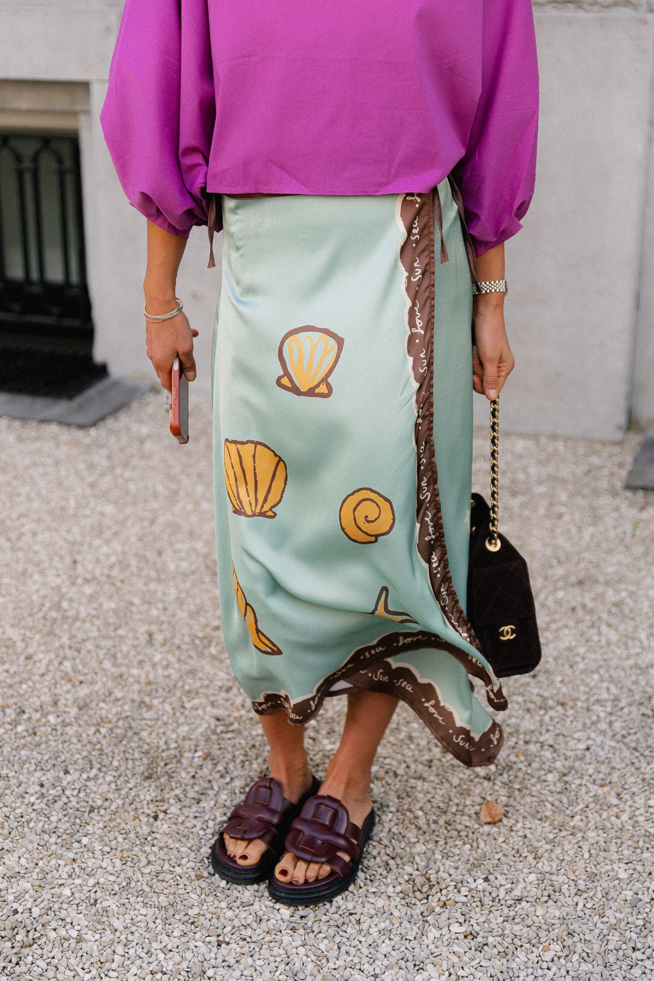 Sun - sea - love pareo skirt blue turquoise