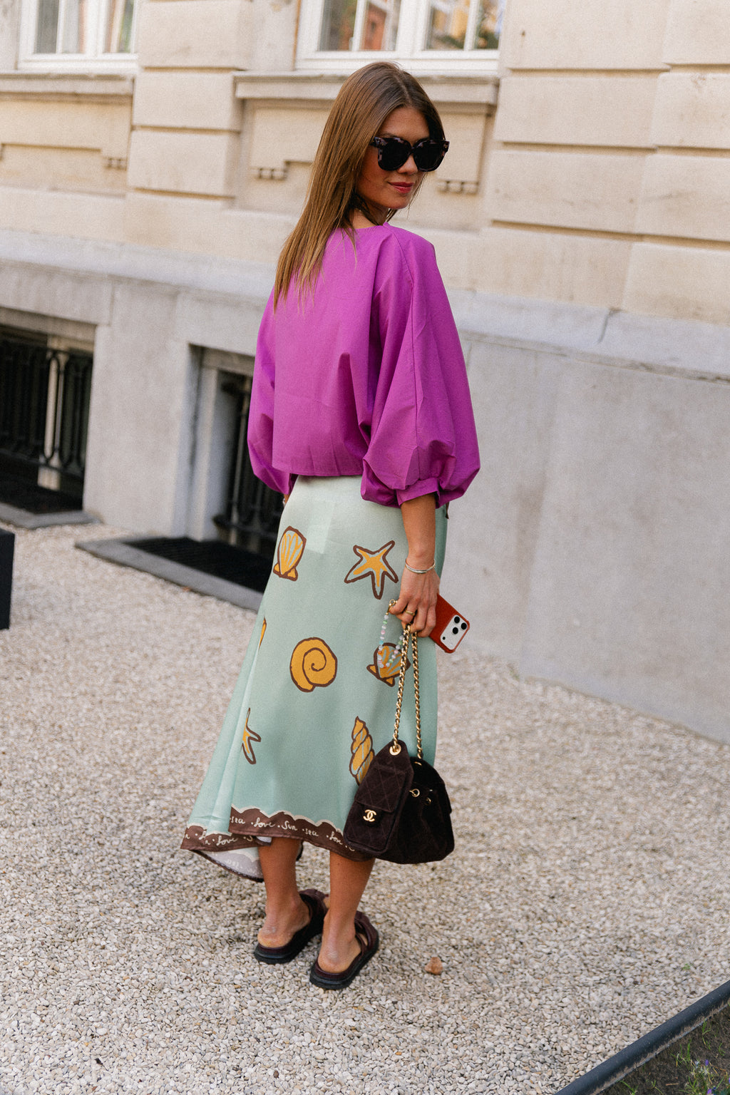 Sun - sea - love pareo skirt blue turquoise