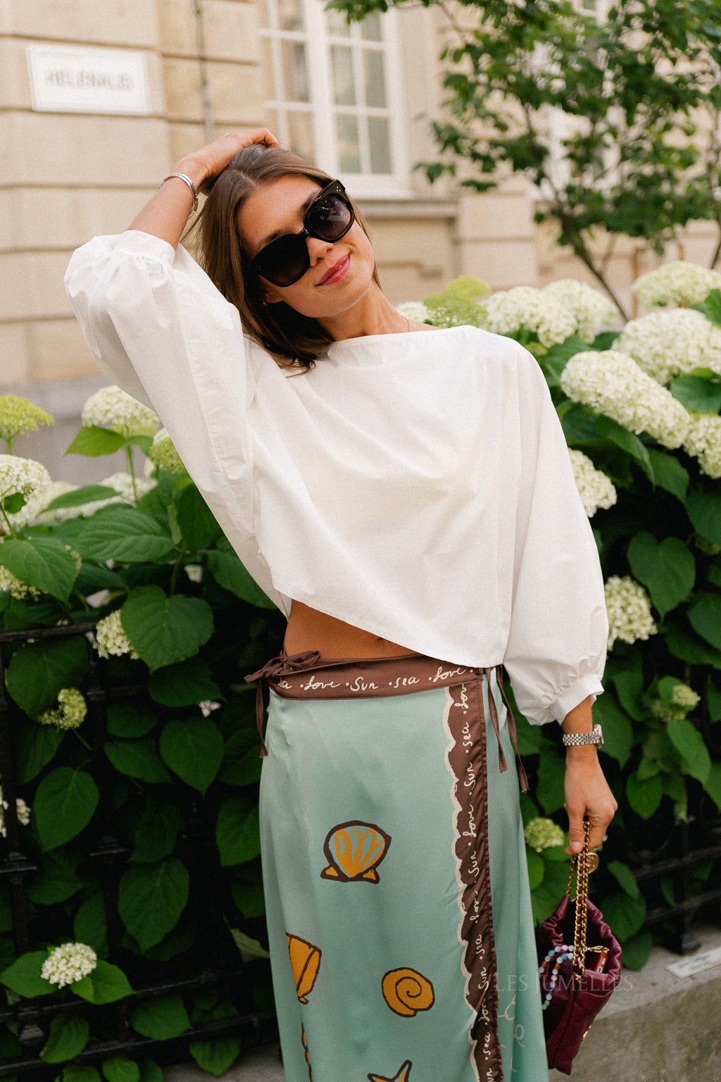 Capucine blouse white