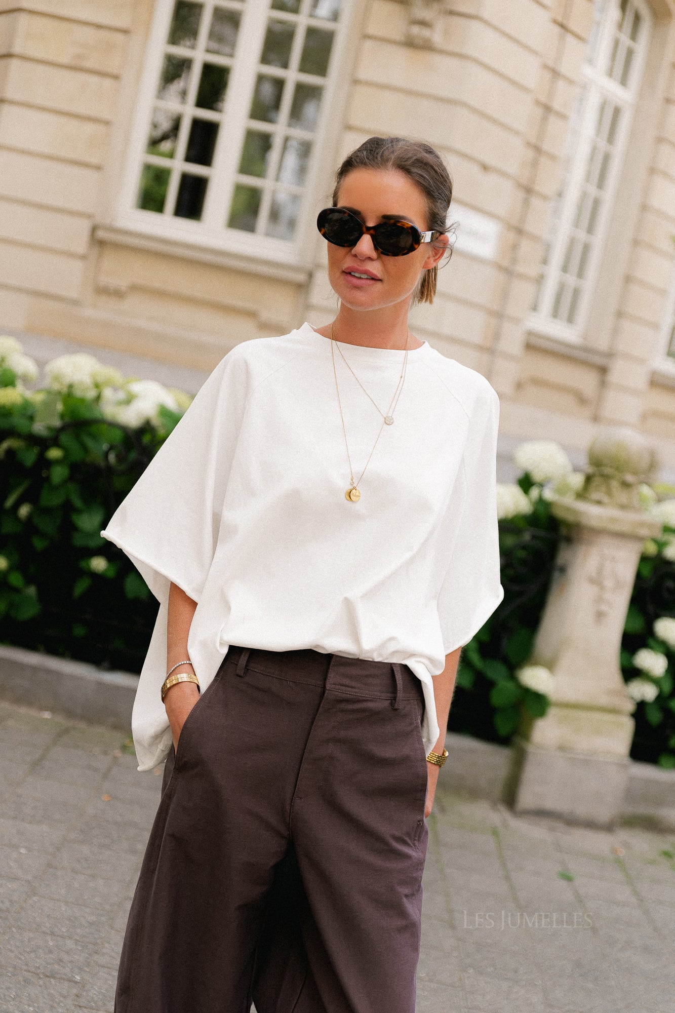 Jeanne T-shirt wit