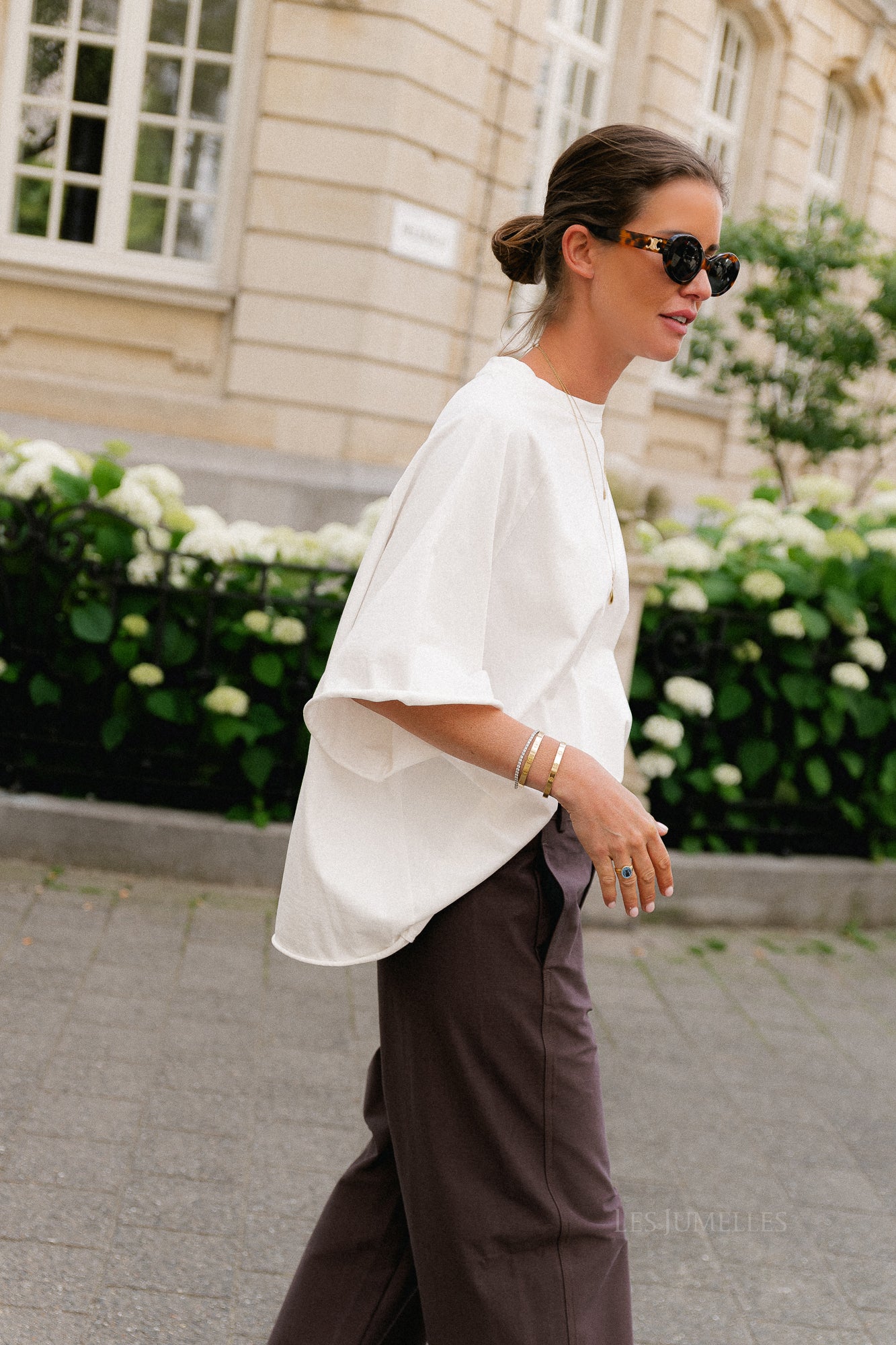 Jeanne T-shirt wit