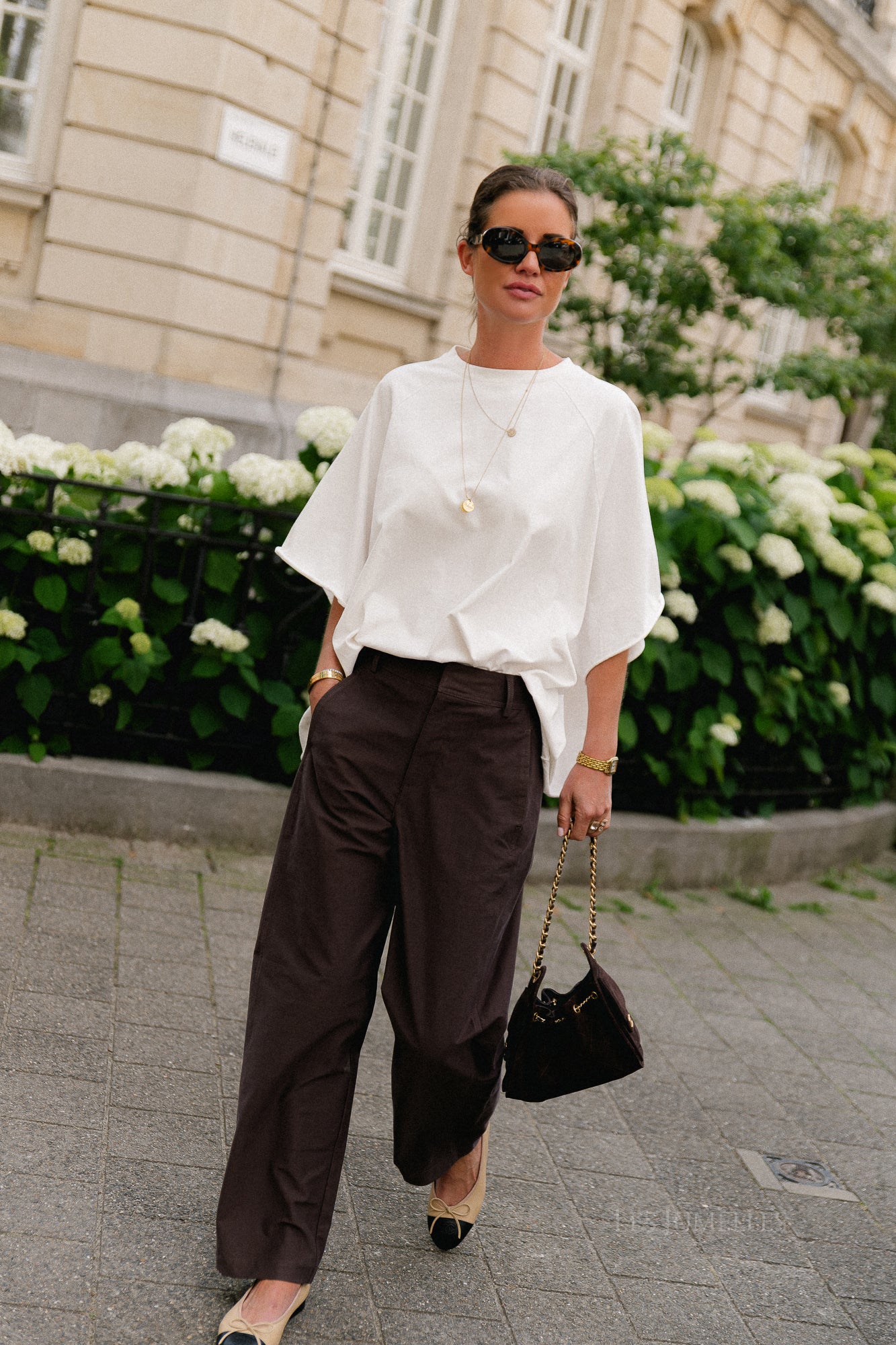Jeanne T-shirt wit