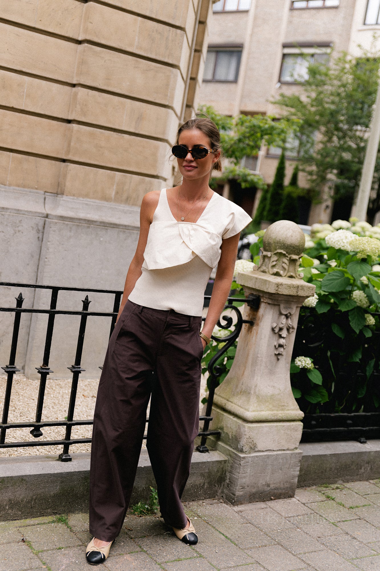 OBJBetzy SS knit top birch