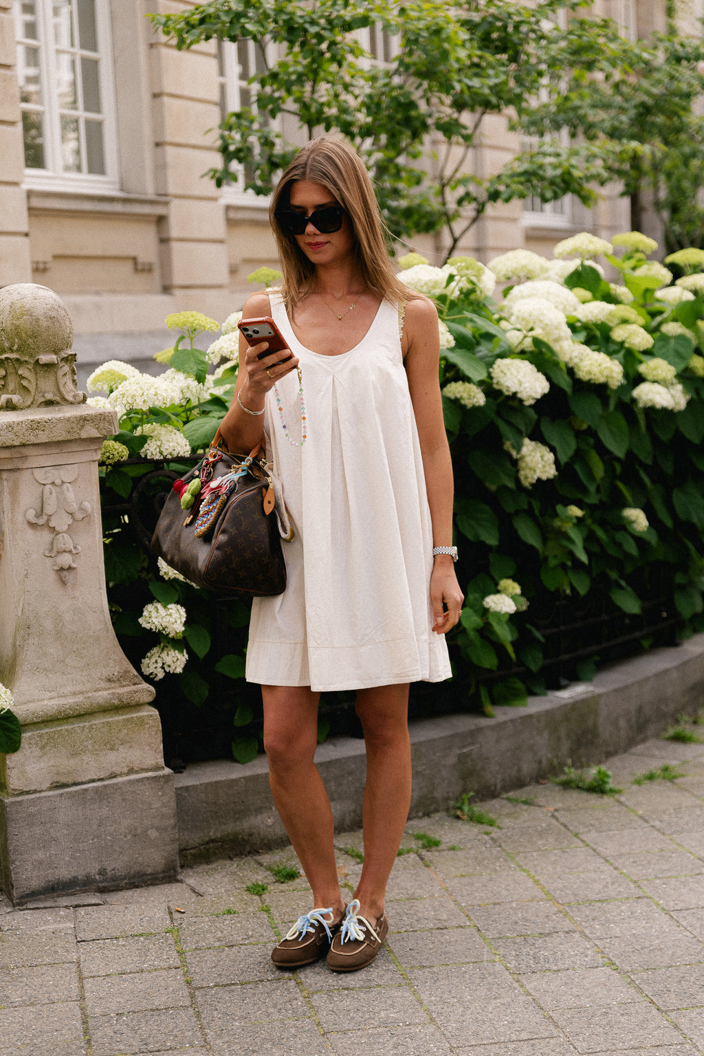 Tahnee tunic dress ecru
